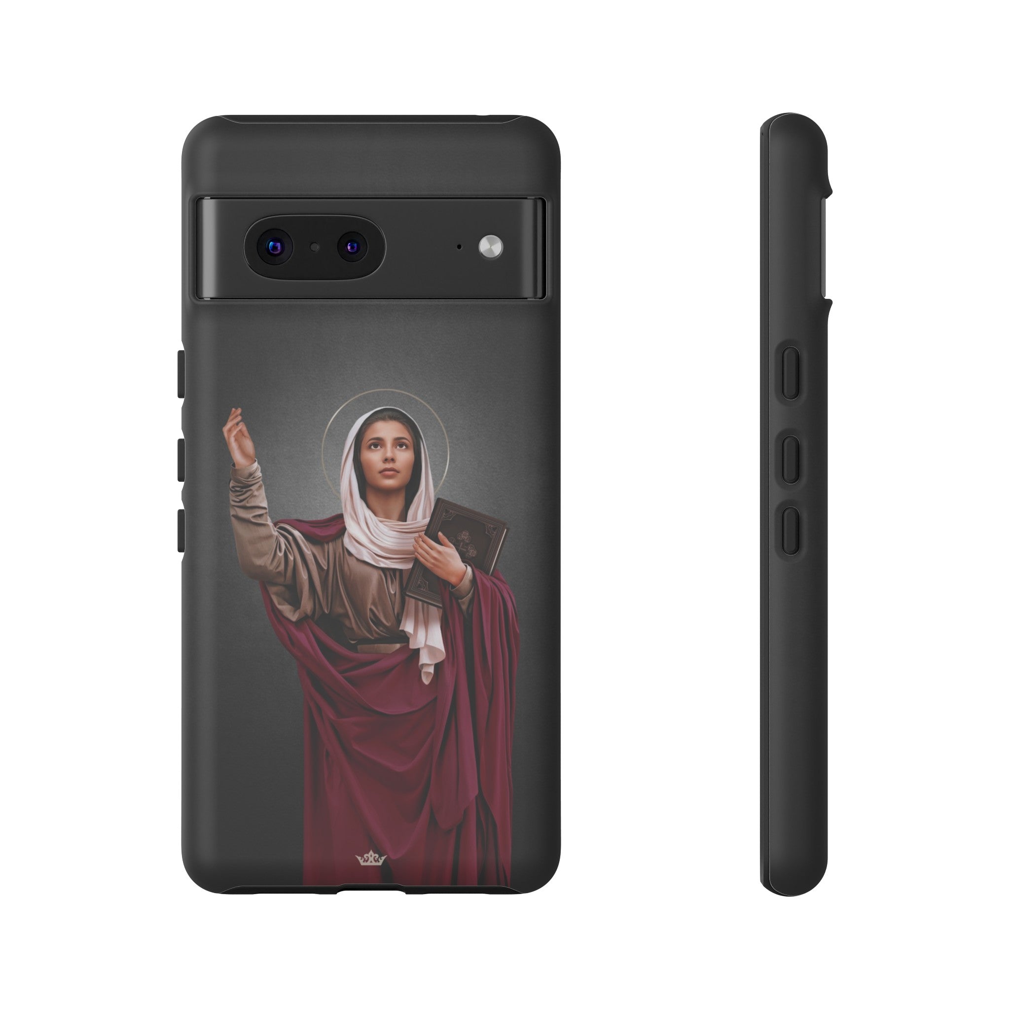 St. Monica Hard Phone Case (Dark)