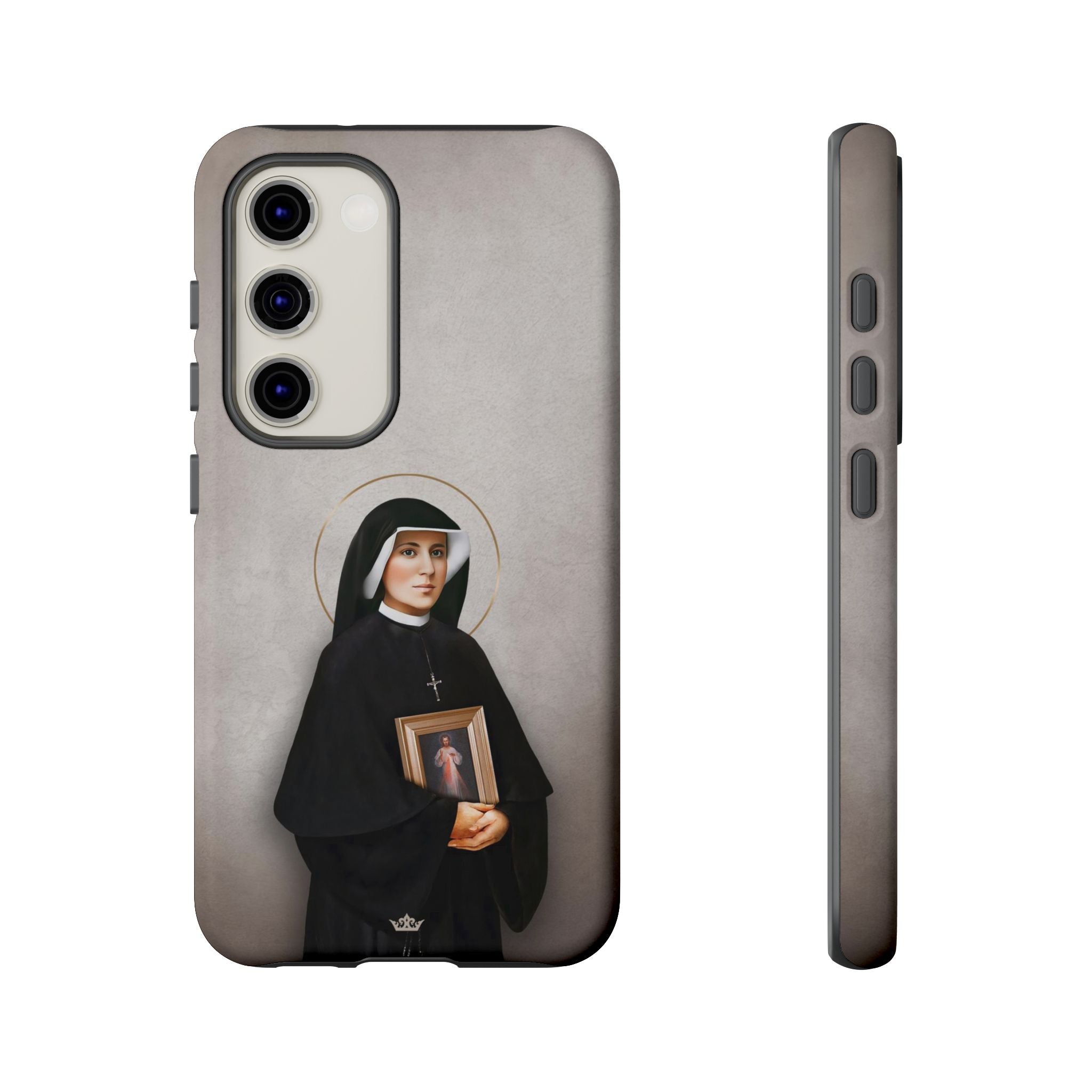 St. Faustina Hard Phone Case (Light)