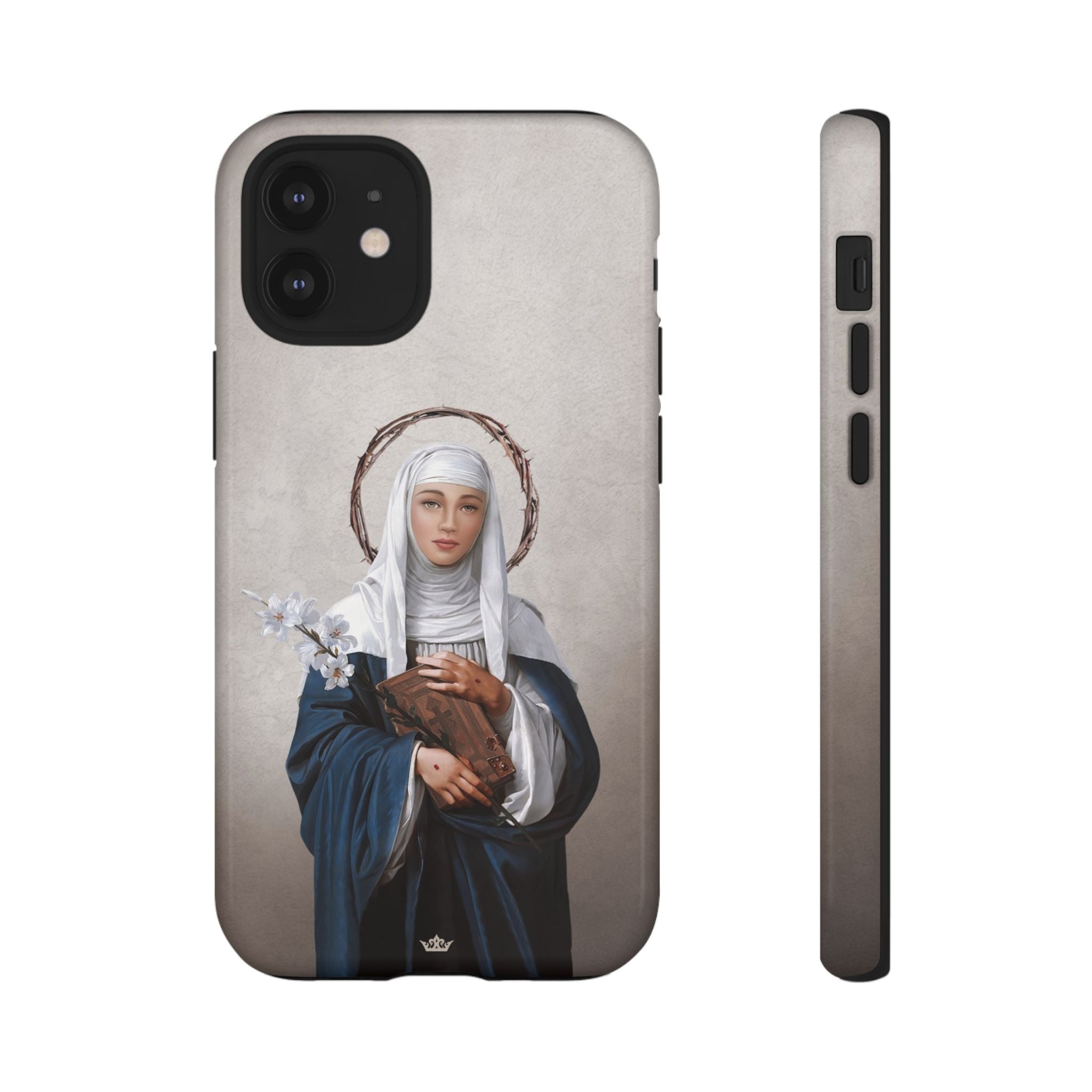 St. Catherine of Siena Hard Phone Case (Light)