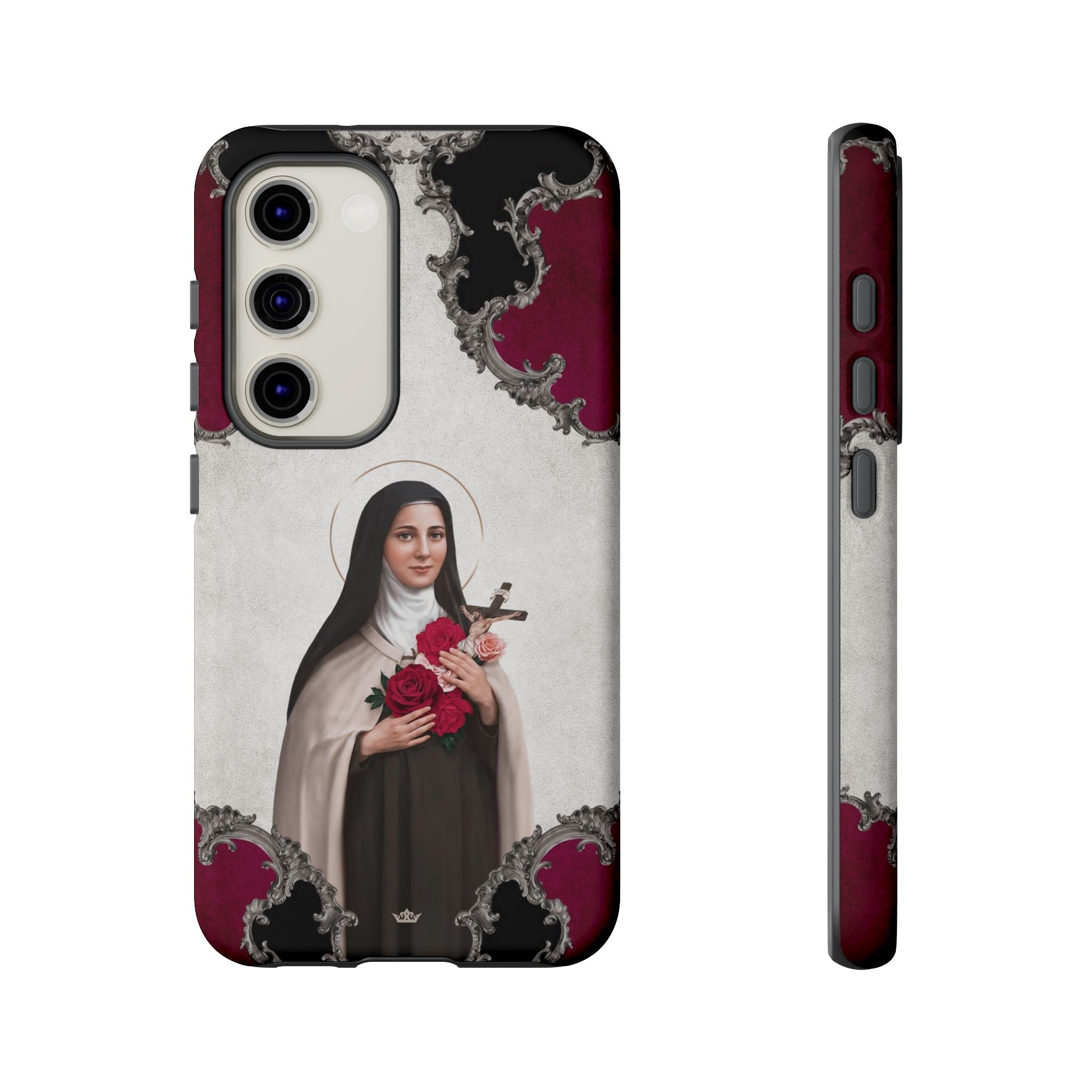 St. Therese of Lisieux Hard Phone Case (Baroque)