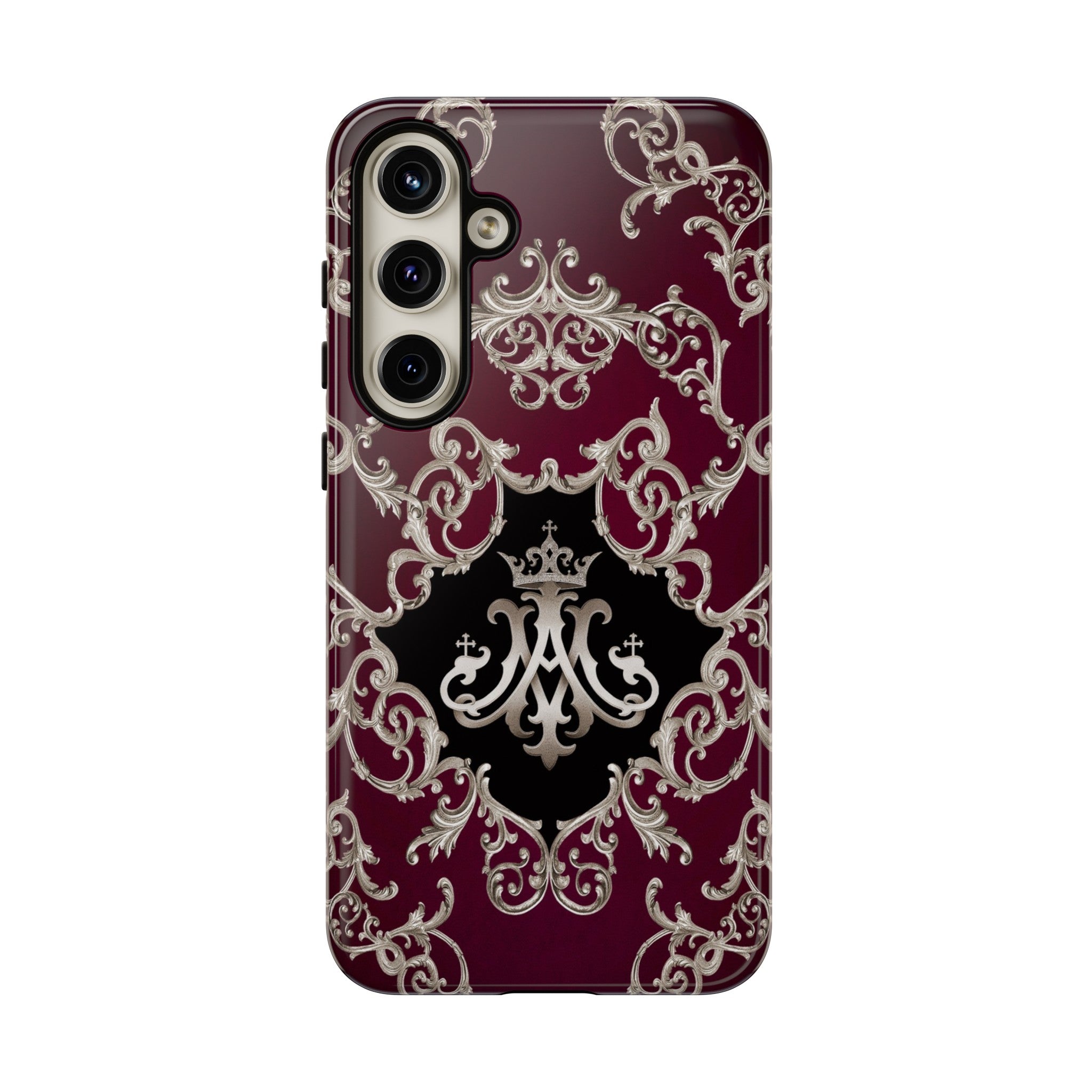 Ave Maria Hard Phone Case (Baroque Mahogany)