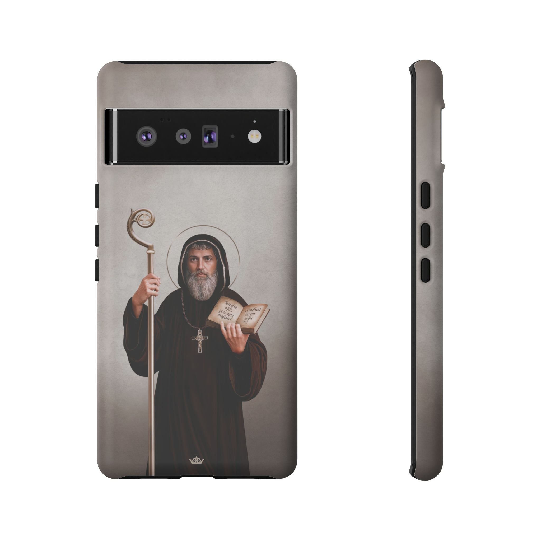 St. Benedict Hard Phone Case (Light)