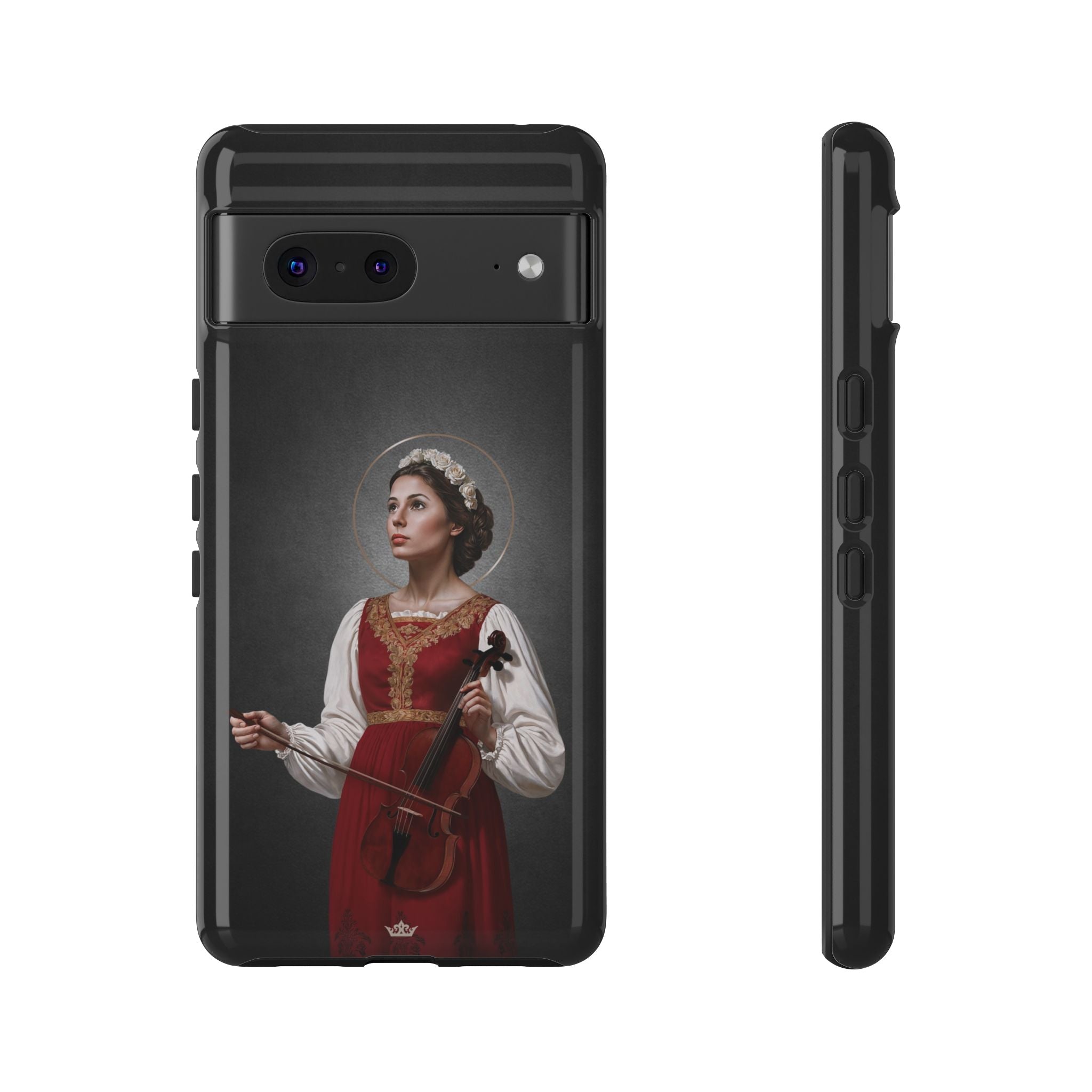 St. Cecilia Hard Phone Case (Dark)