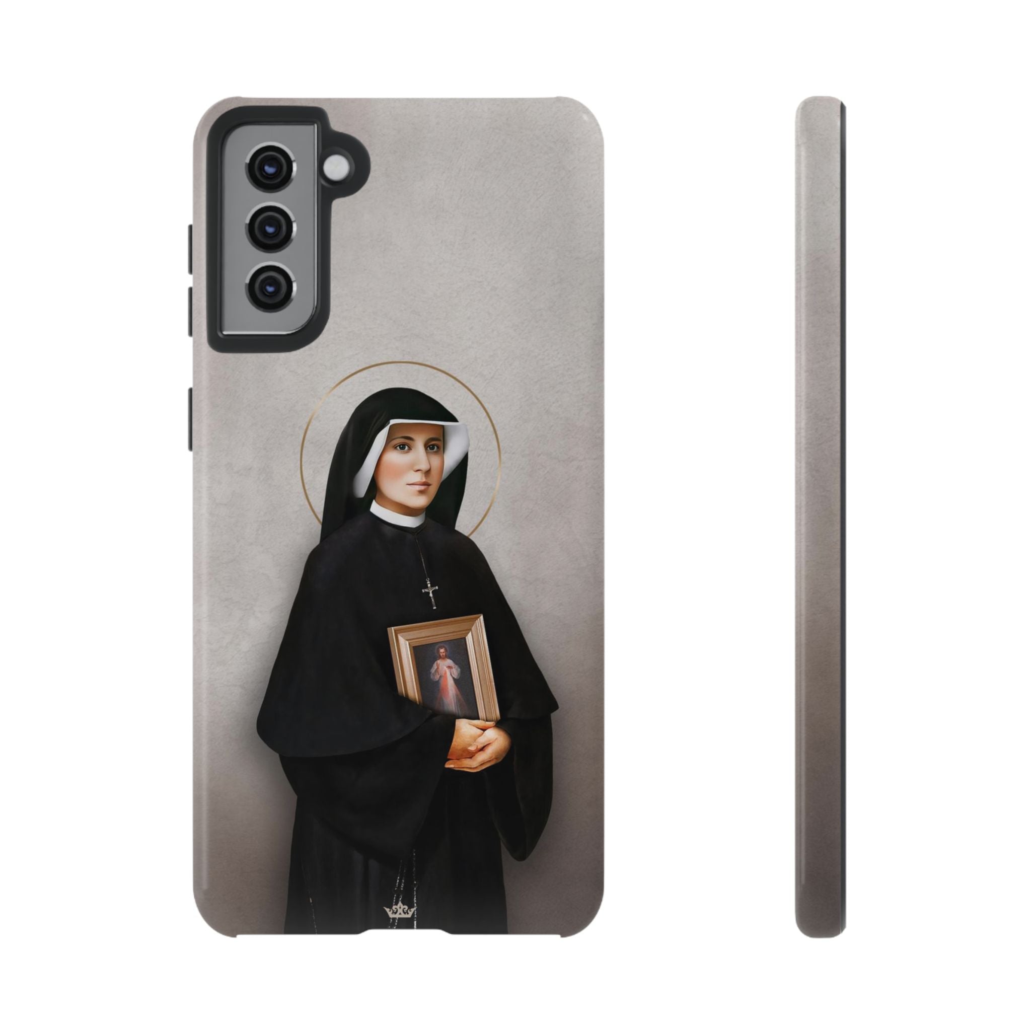 St. Faustina Hard Phone Case (Light)