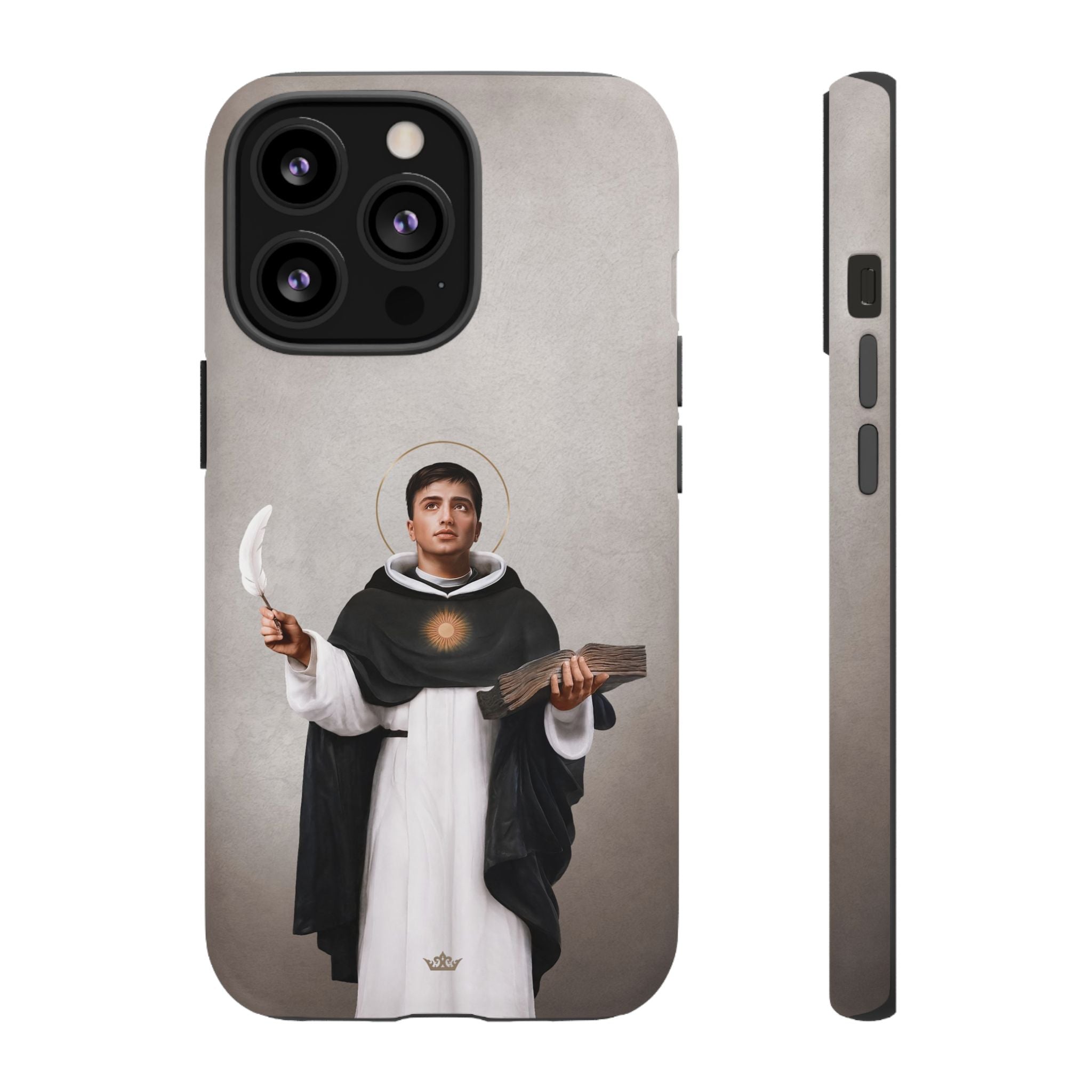 St. Thomas Aquinas Hard Phone Case (Light)