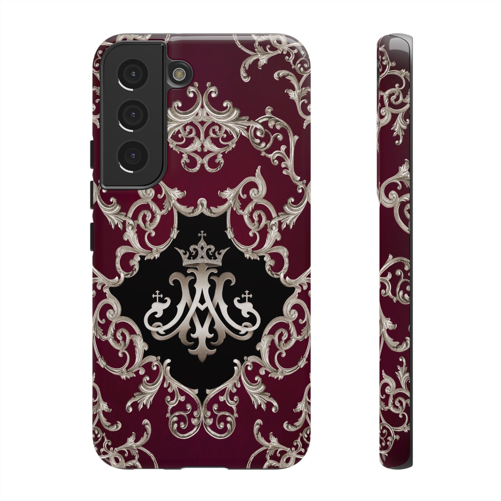 Ave Maria Hard Phone Case (Baroque Mahogany)