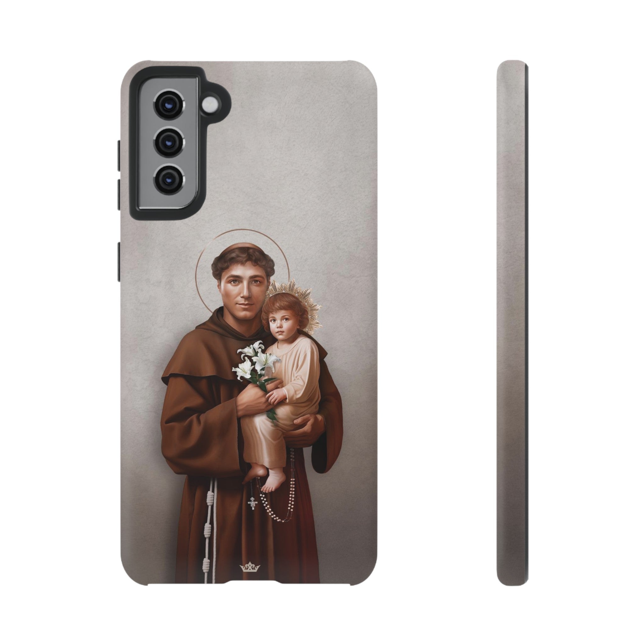 St. Anthony of Padua Hard Phone Case (Light)