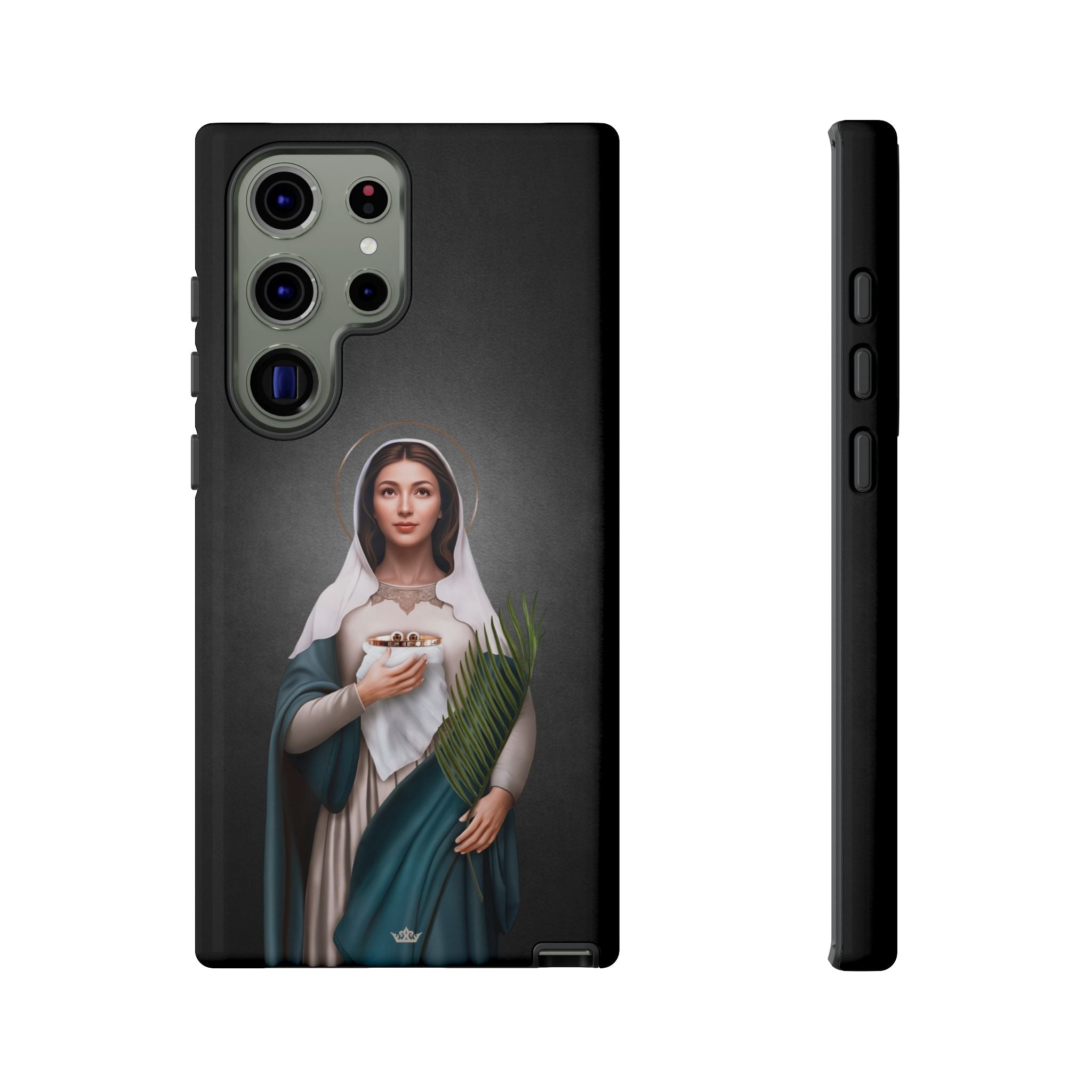 St. Lucy Hard Phone Case (Dark)