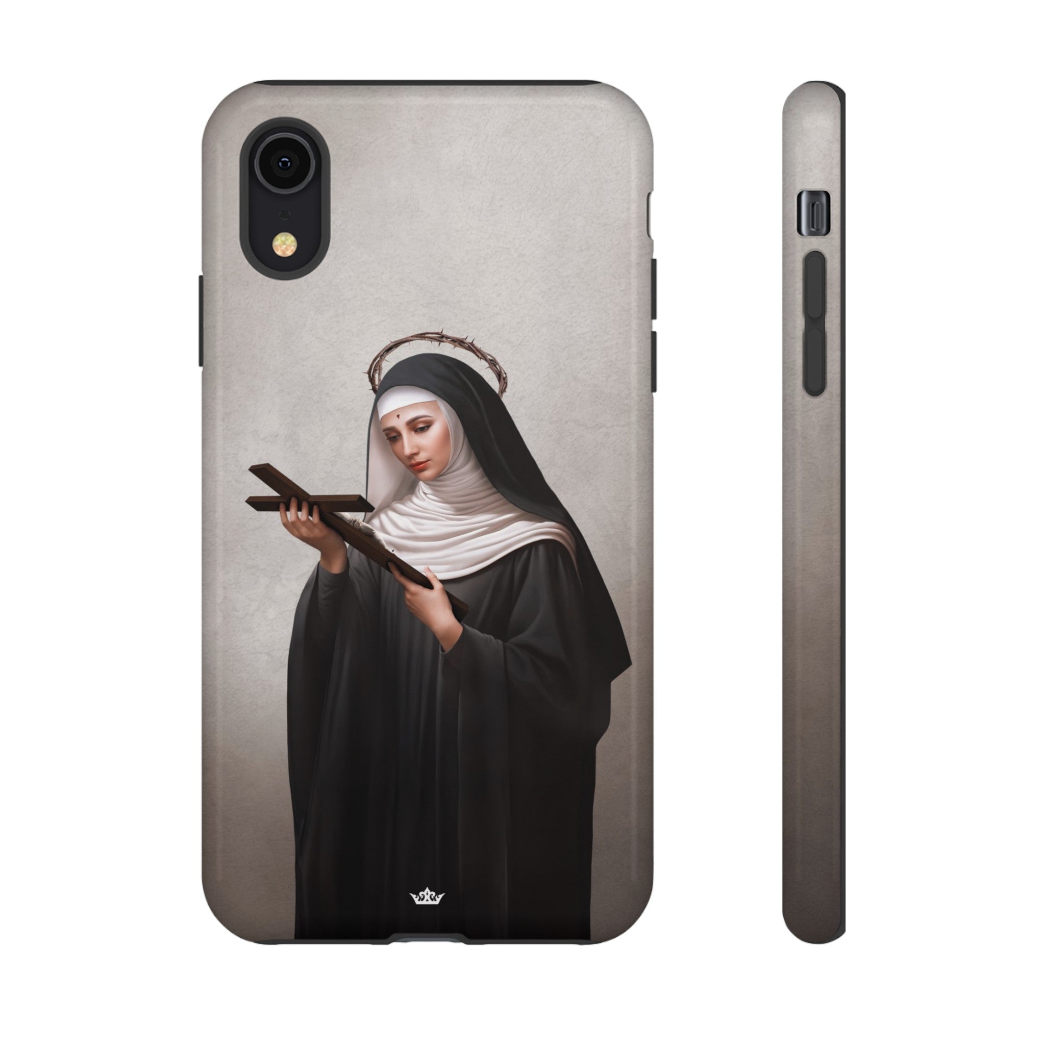St. Rita of Cascia Hard Phone Case (Light)