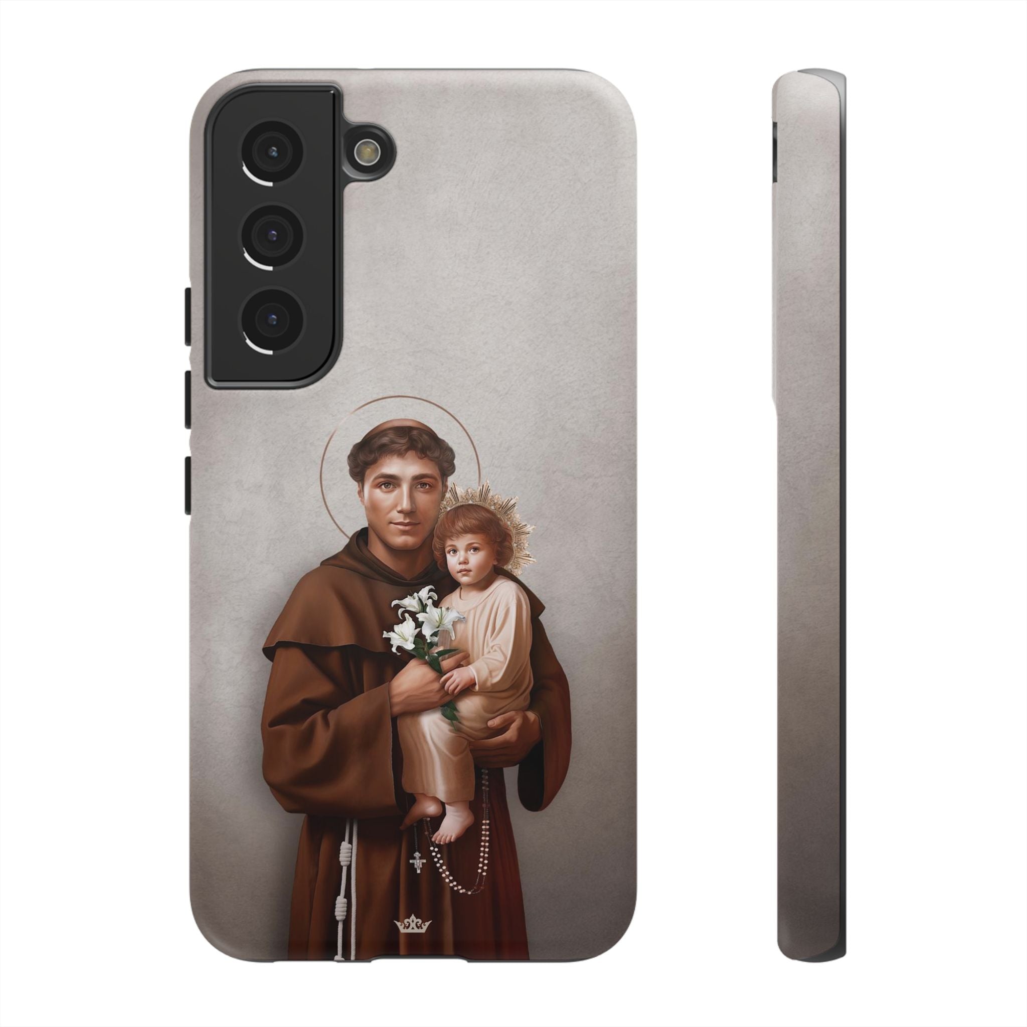 St. Anthony of Padua Hard Phone Case (Light)