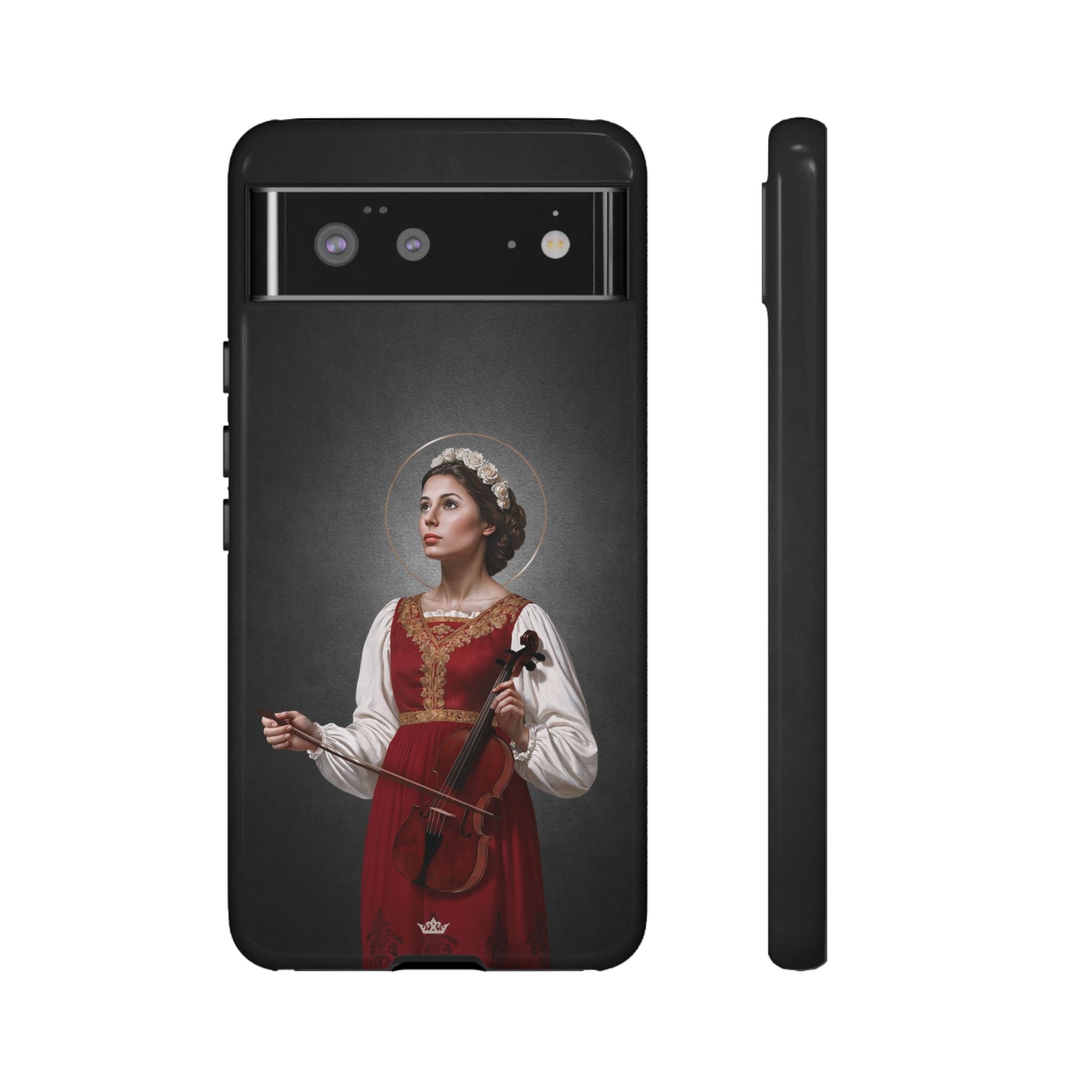 St. Cecilia Hard Phone Case (Dark)