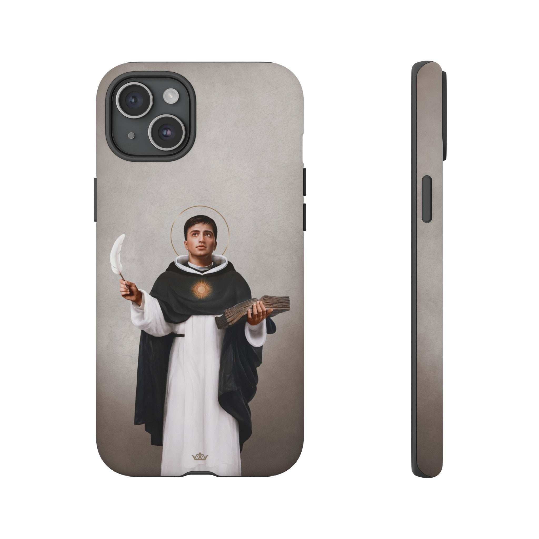 St. Thomas Aquinas Hard Phone Case (Light)