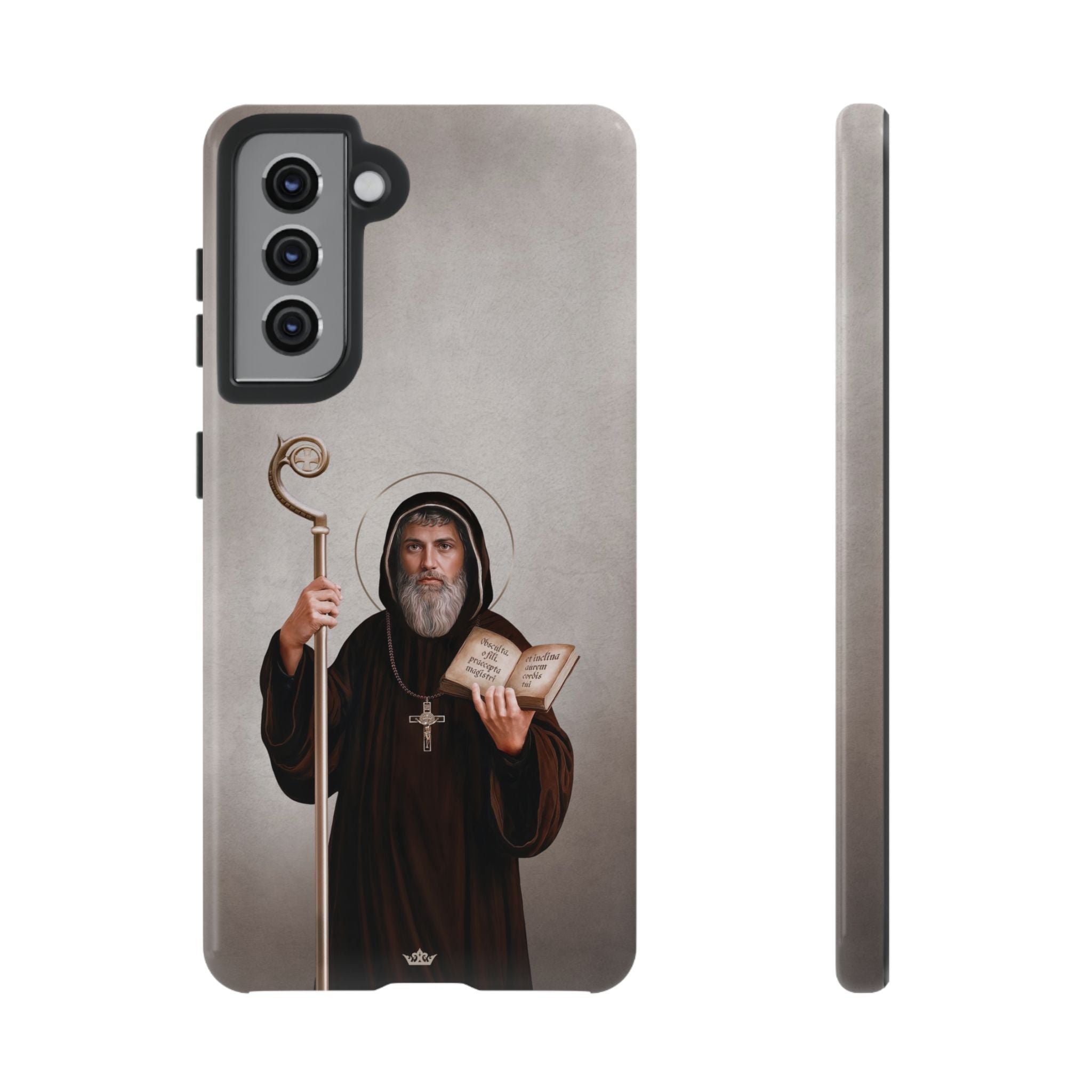 St. Benedict Hard Phone Case (Light)