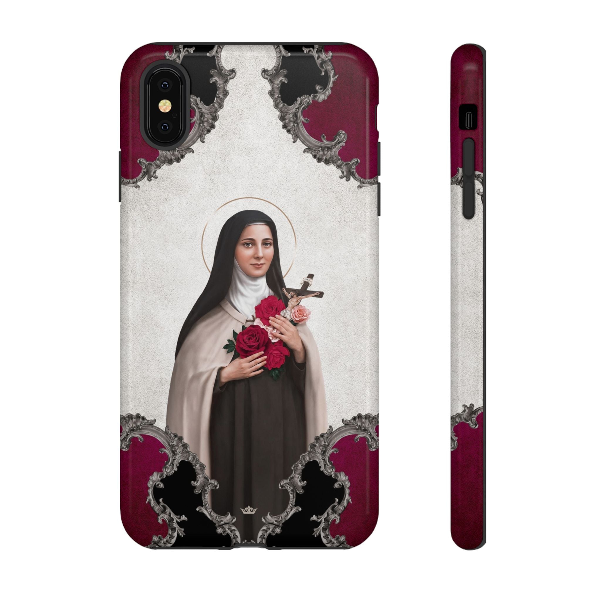 St. Therese of Lisieux Hard Phone Case (Baroque)