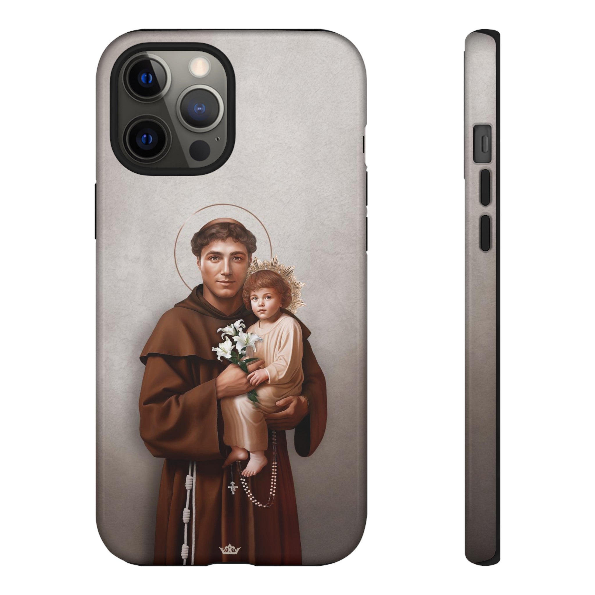 St. Anthony of Padua Hard Phone Case (Light)