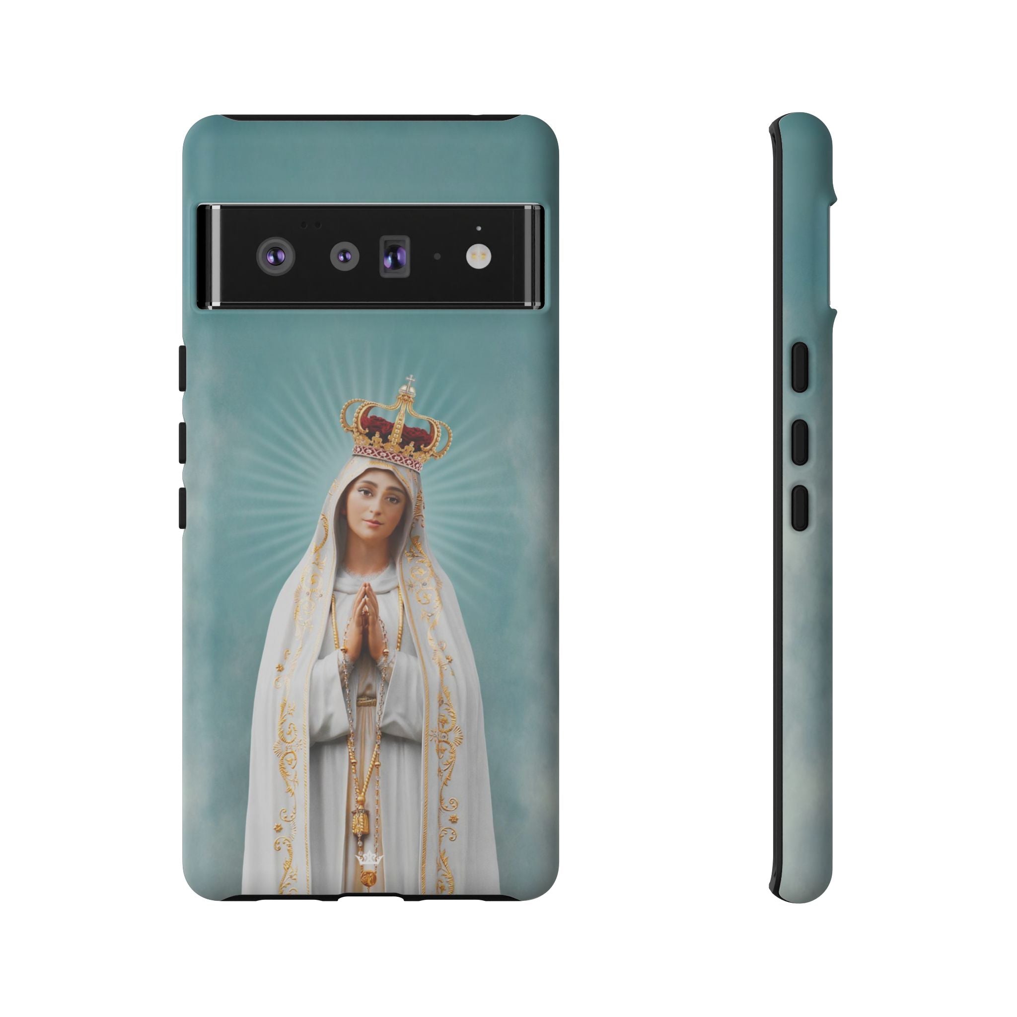 Our Lady of Fatima Hard Phone Case