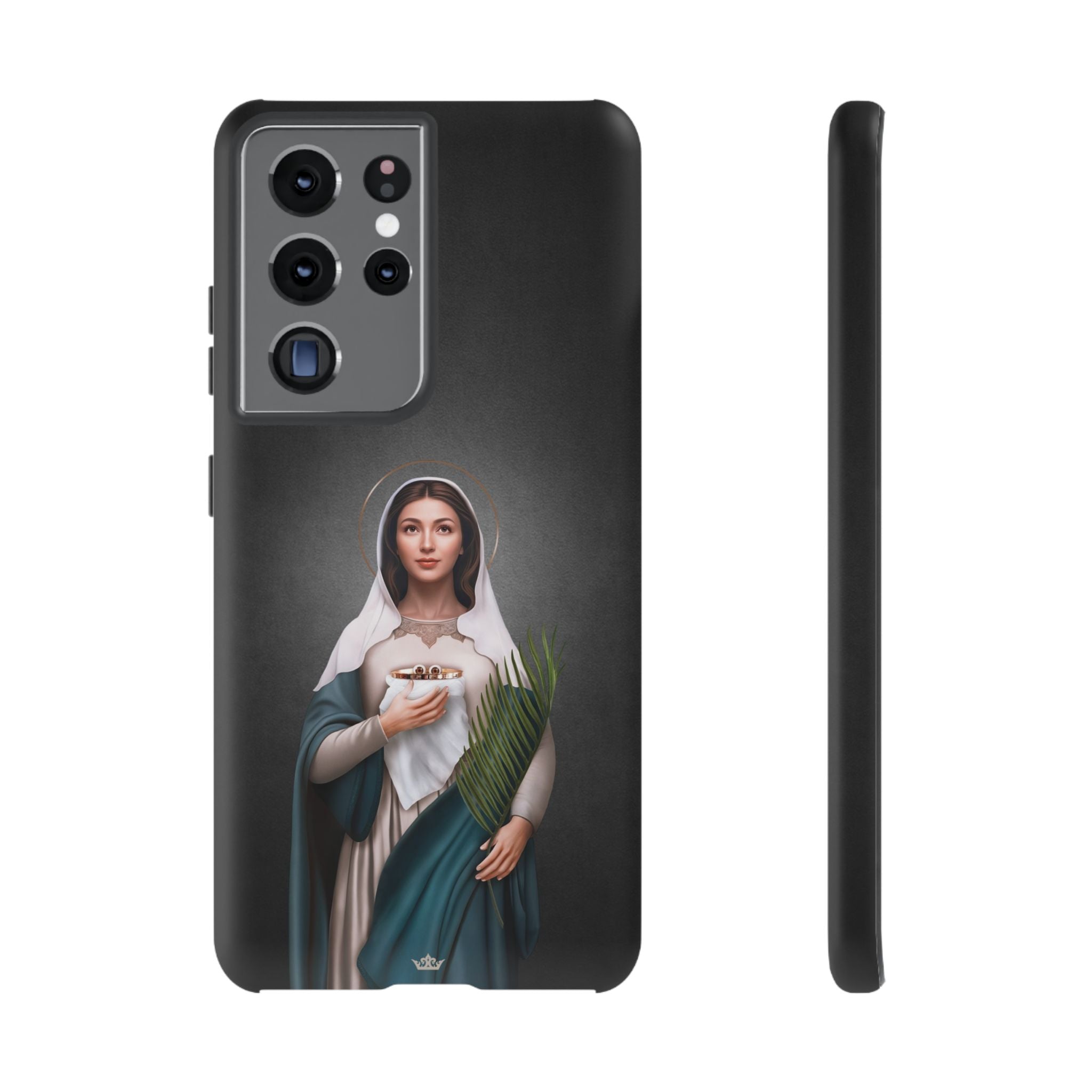 St. Lucy Hard Phone Case (Dark)