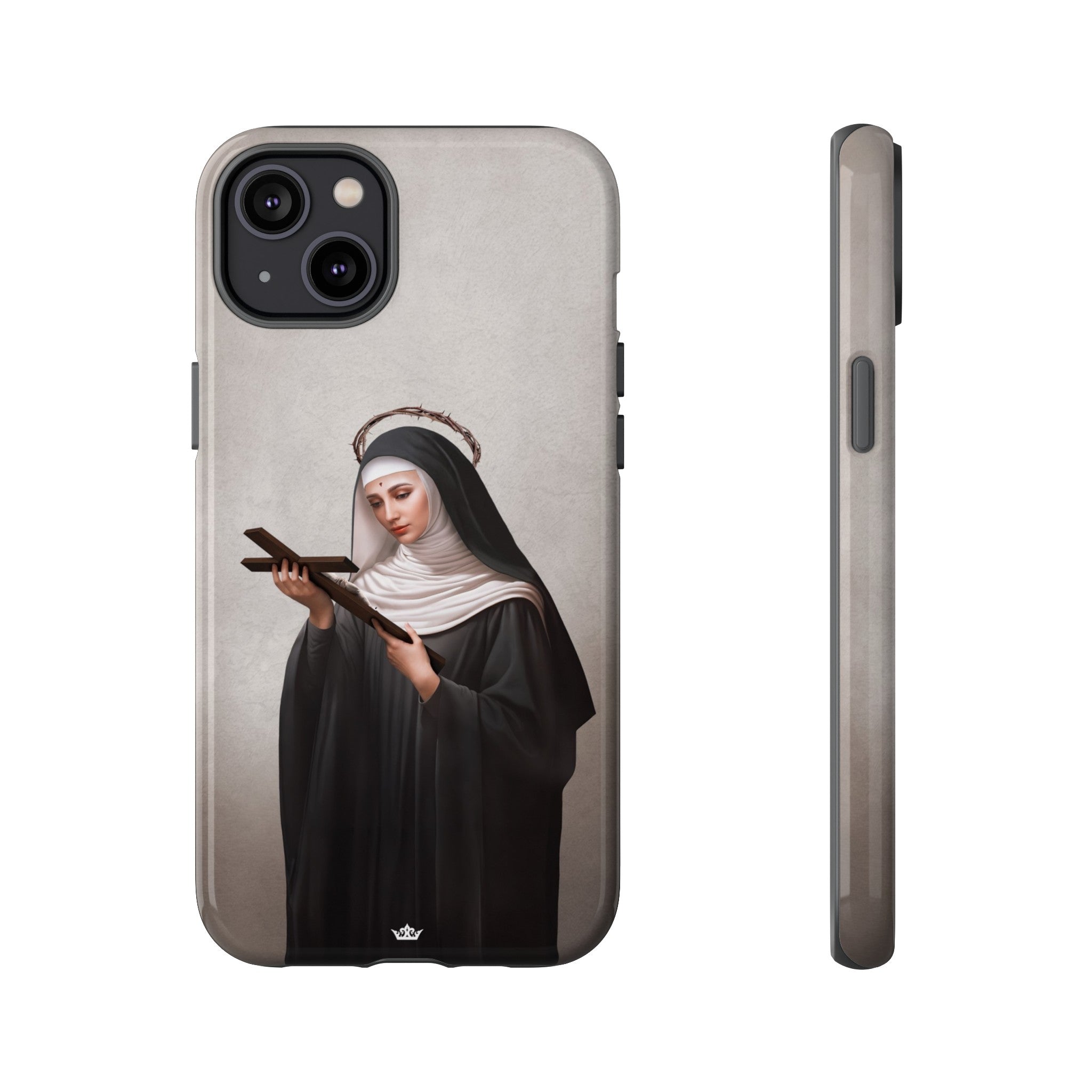 St. Rita of Cascia Hard Phone Case (Light)
