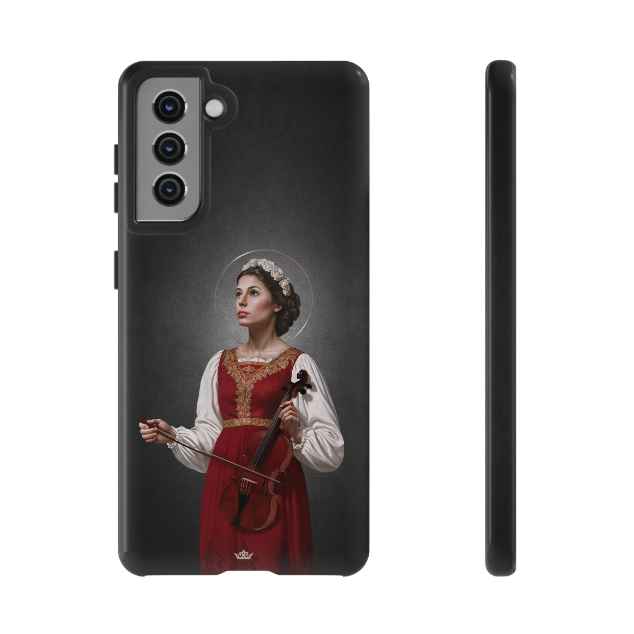 St. Cecilia Hard Phone Case (Dark)