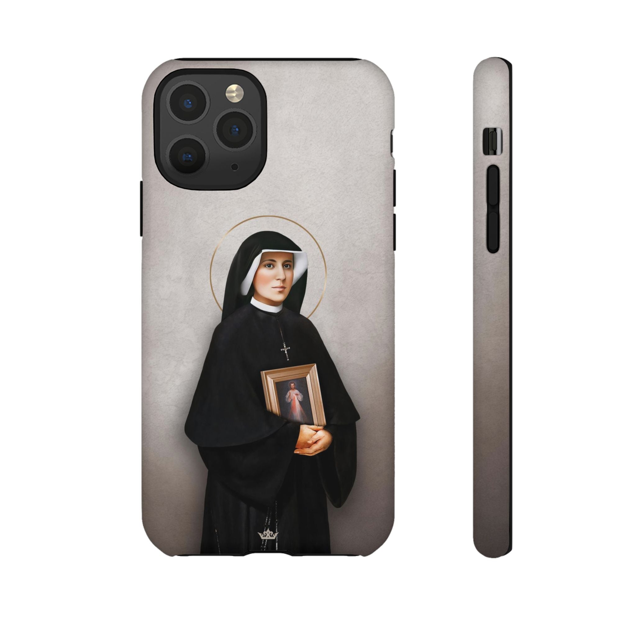 St. Faustina Hard Phone Case (Light)