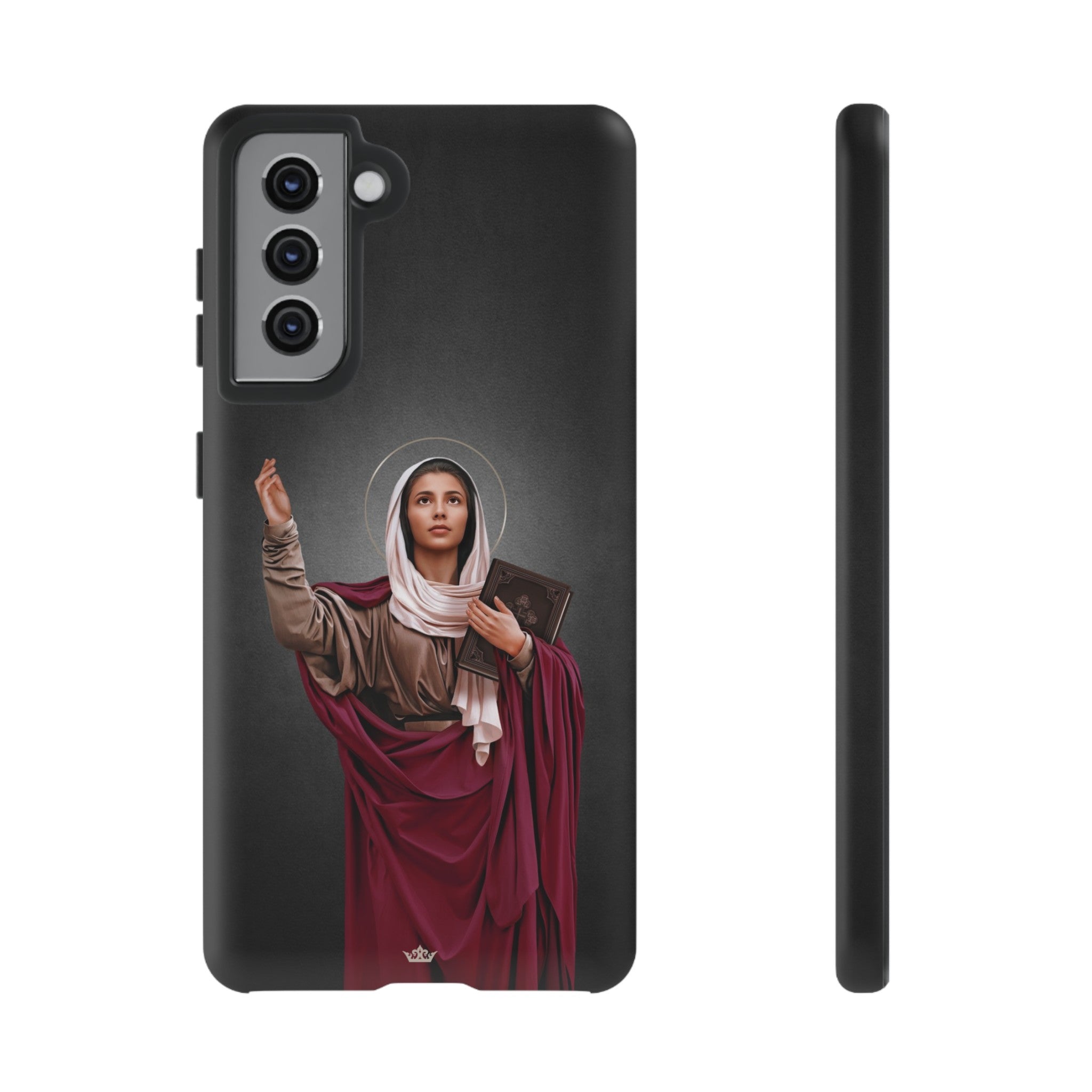 St. Monica Hard Phone Case (Dark)