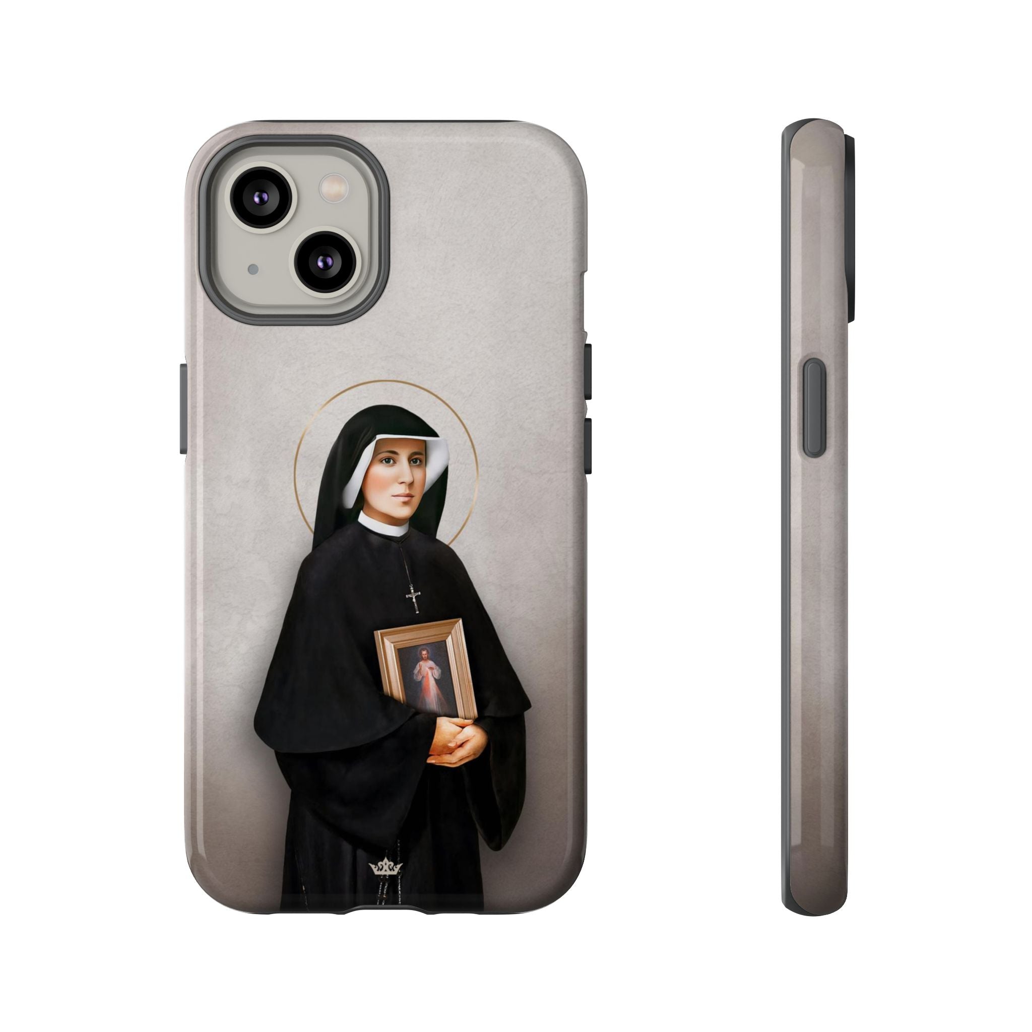 St. Faustina Hard Phone Case (Light)