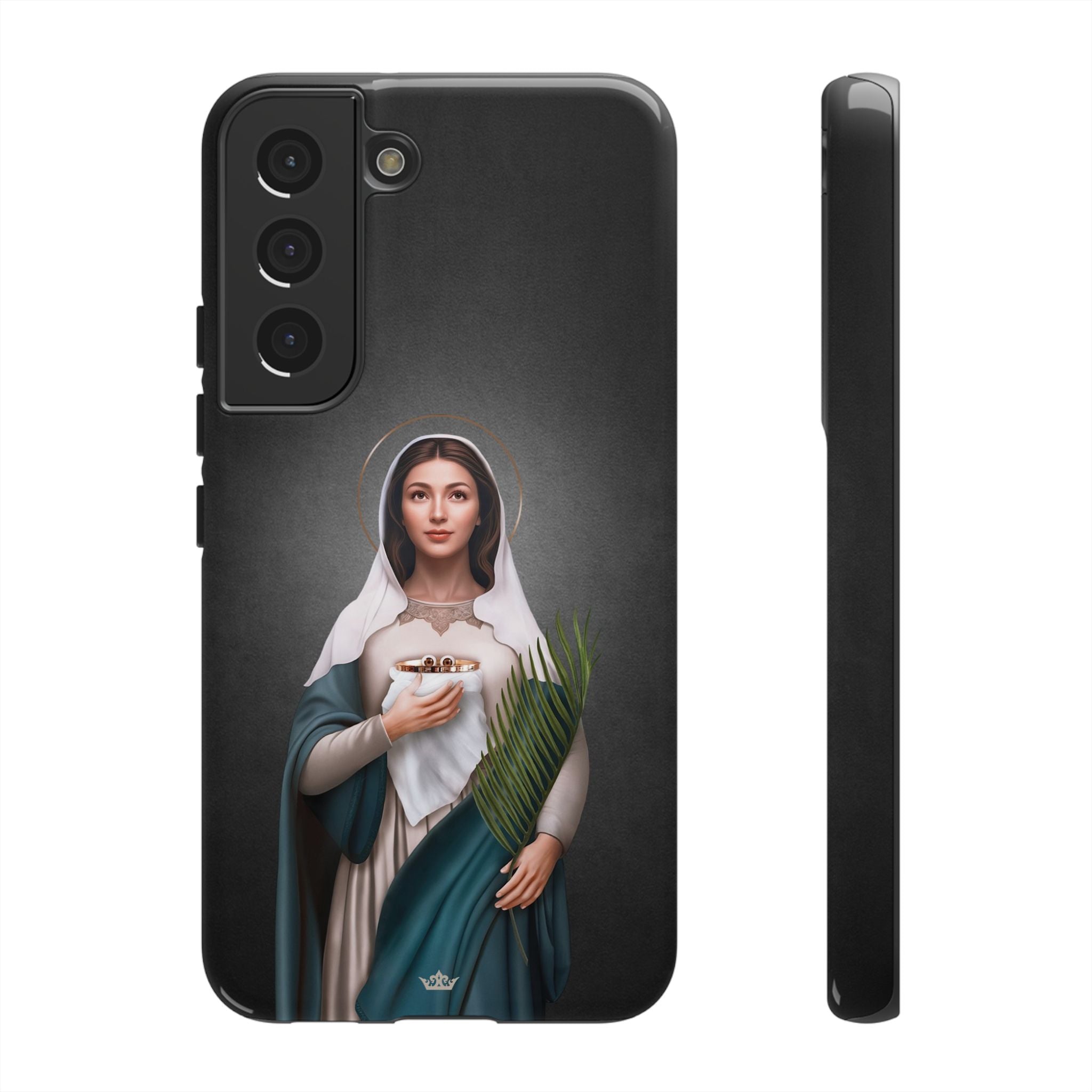 St. Lucy Hard Phone Case (Dark)