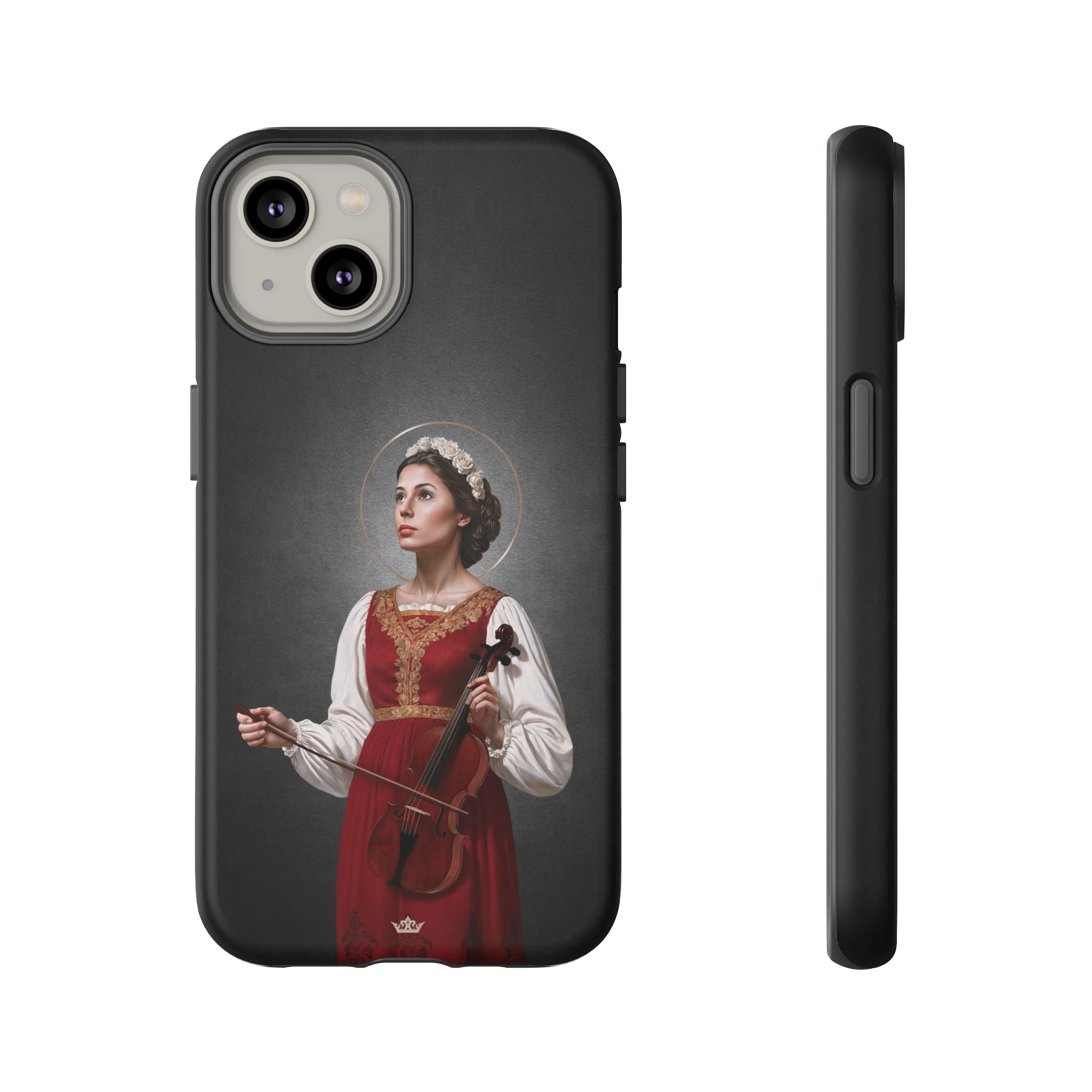 St. Cecilia Hard Phone Case (Dark)