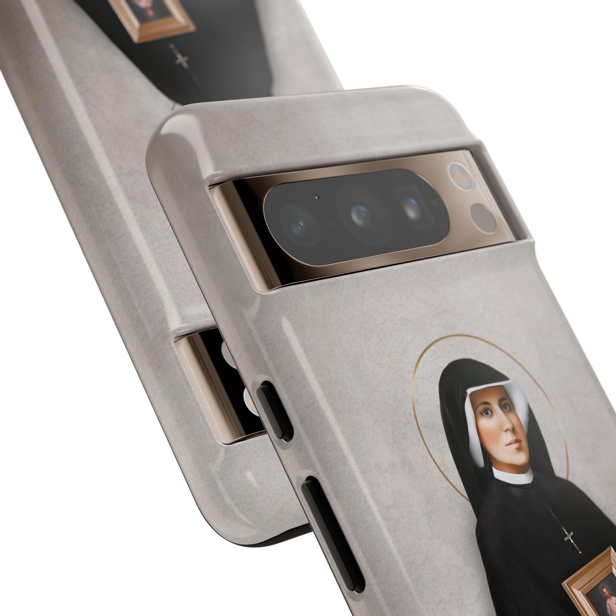 St. Faustina Hard Phone Case (Light)