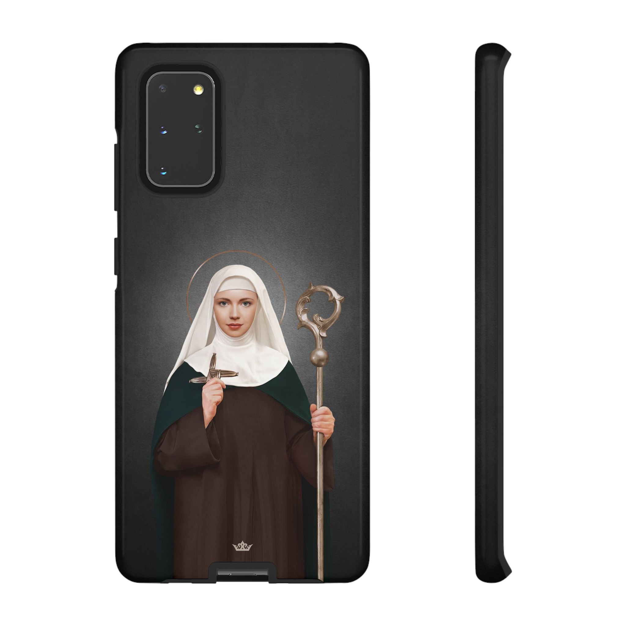 St. Brigid of Ireland Hard Phone Case (Dark)