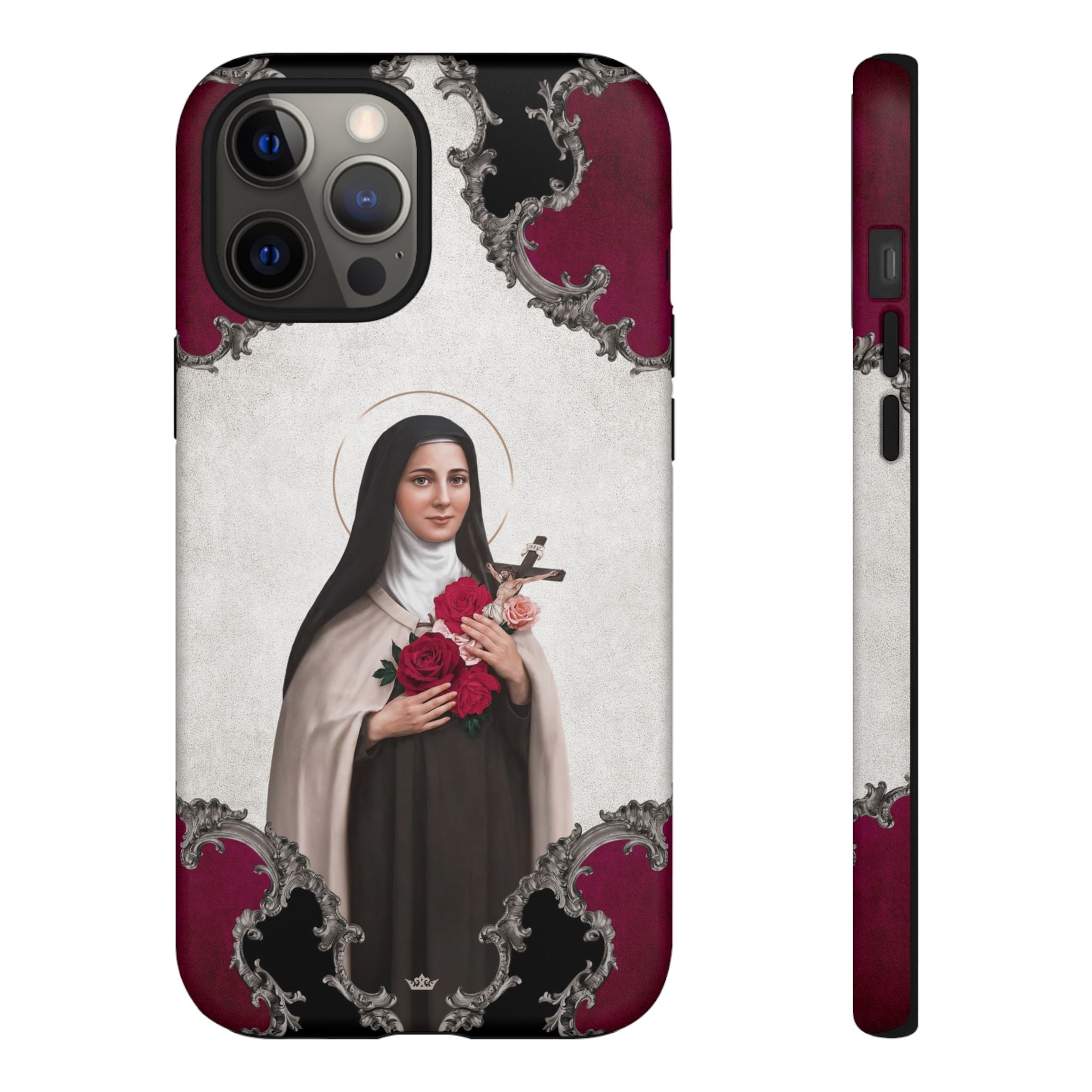 St. Therese of Lisieux Hard Phone Case (Baroque)