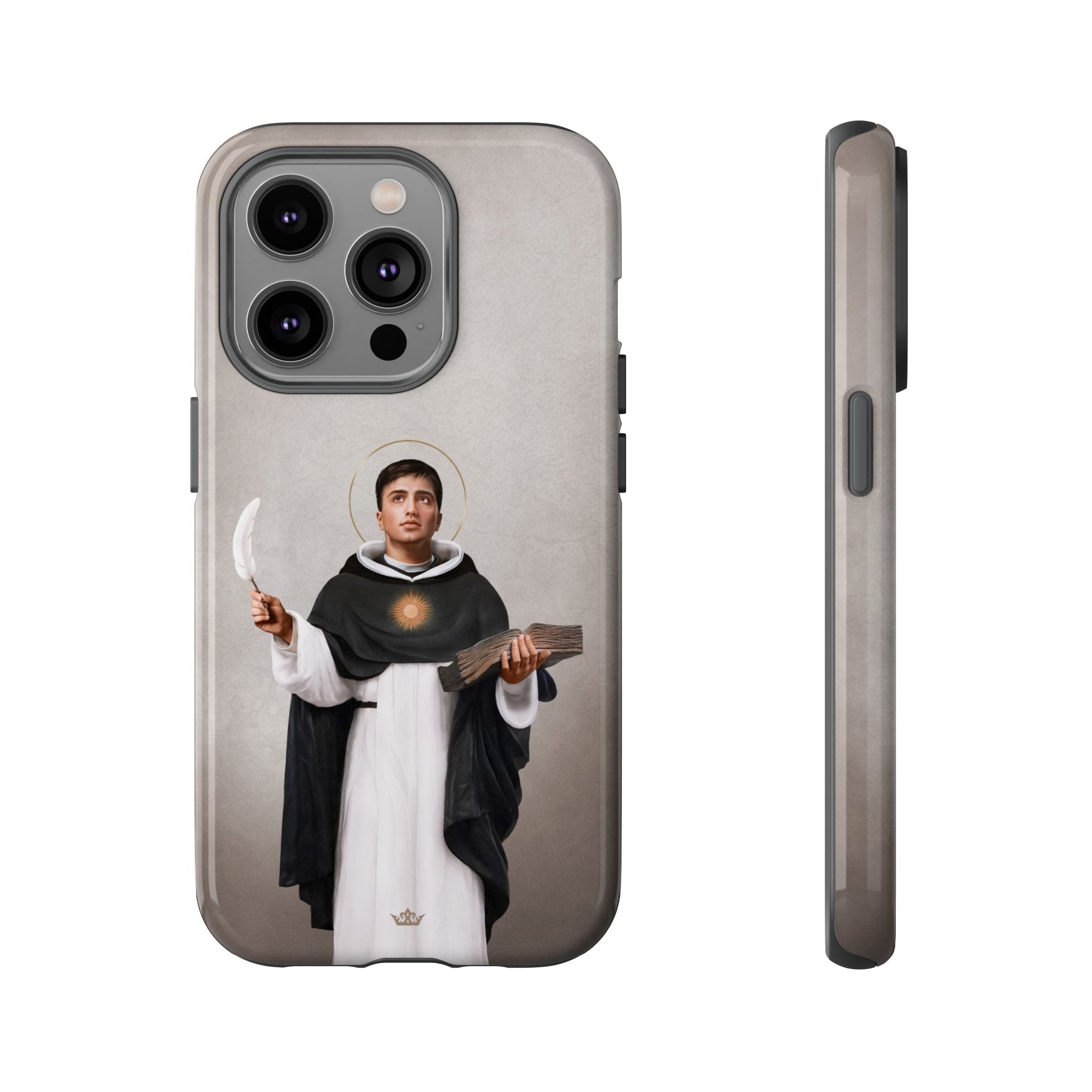 St. Thomas Aquinas Hard Phone Case (Light)