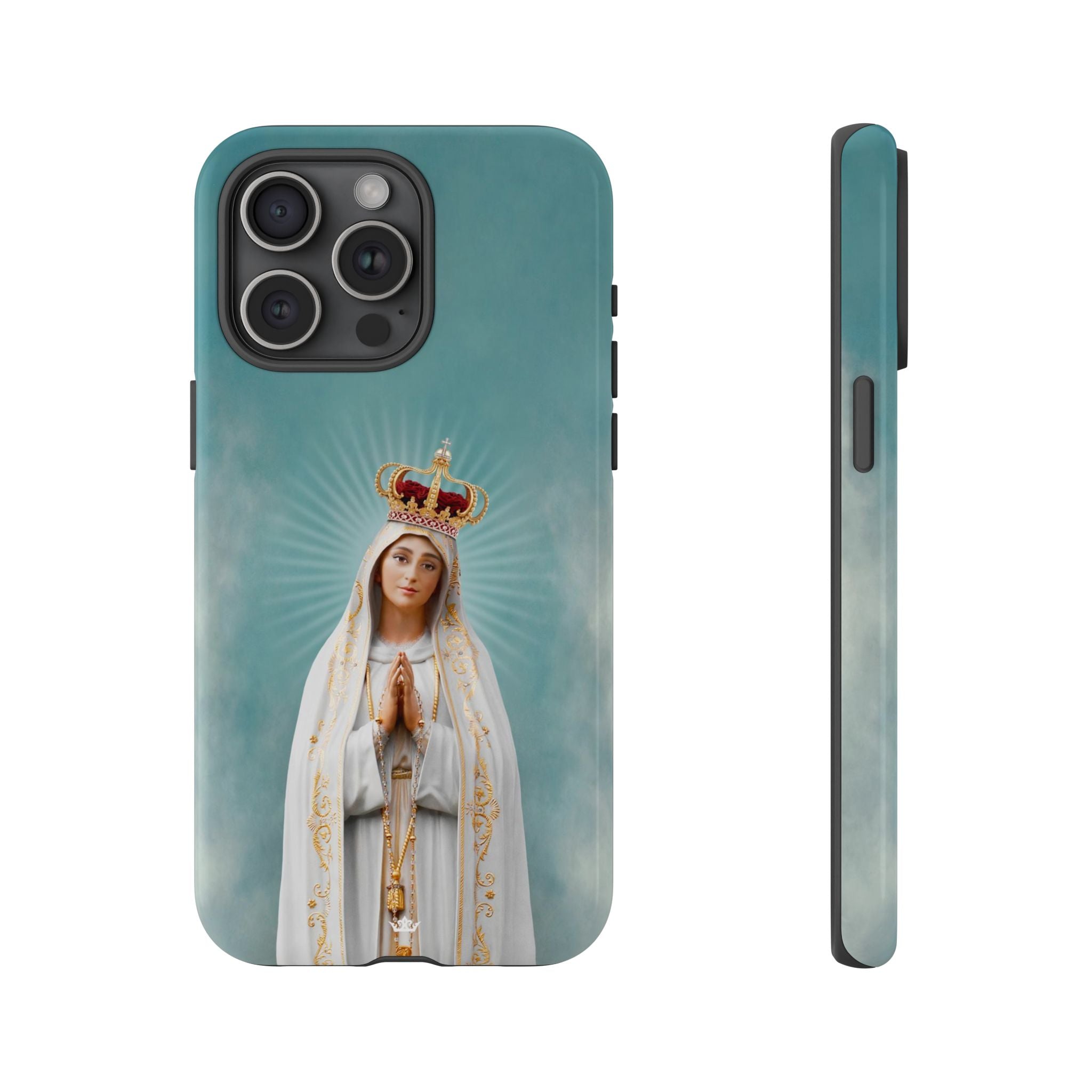 Our Lady of Fatima Hard Phone Case