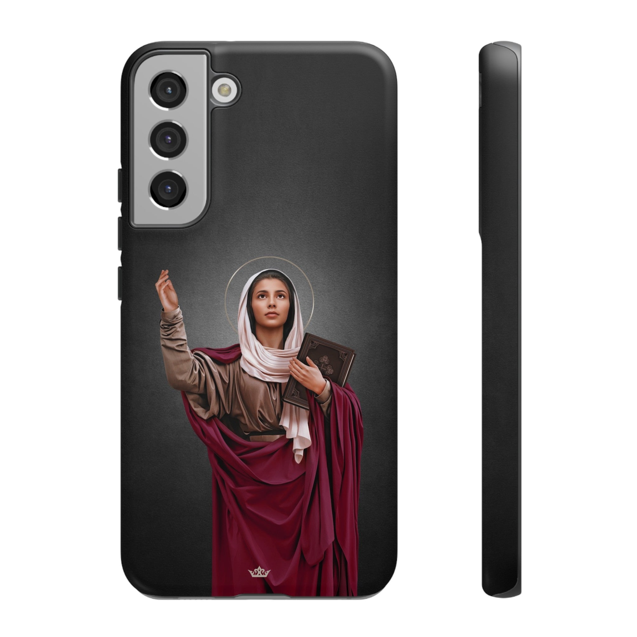 St. Monica Hard Phone Case (Dark)