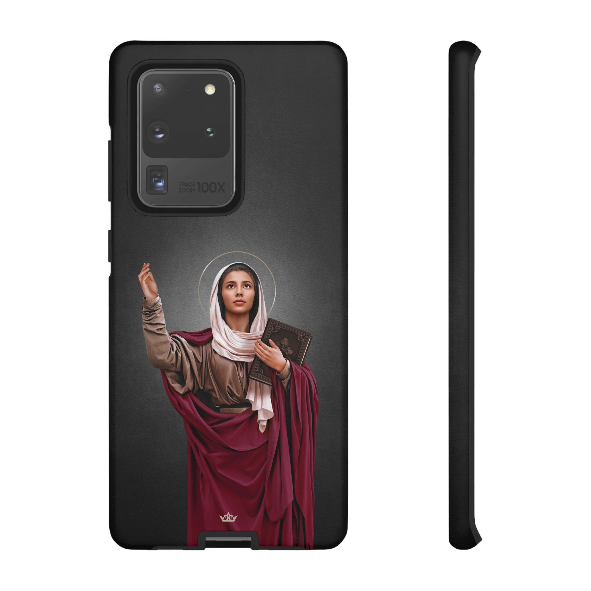 St. Monica Hard Phone Case (Dark)