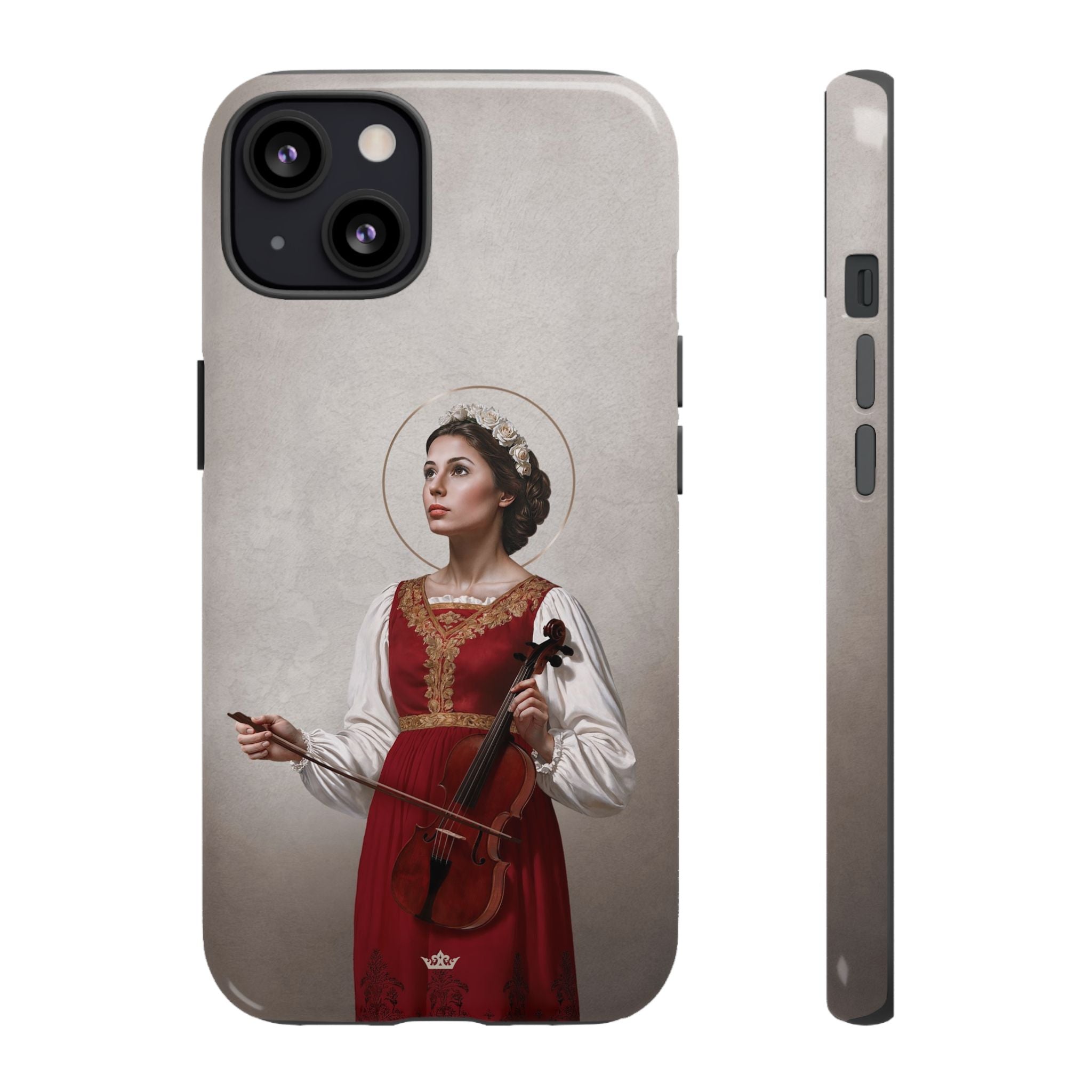 St. Cecilia Hard Phone Case (Light)