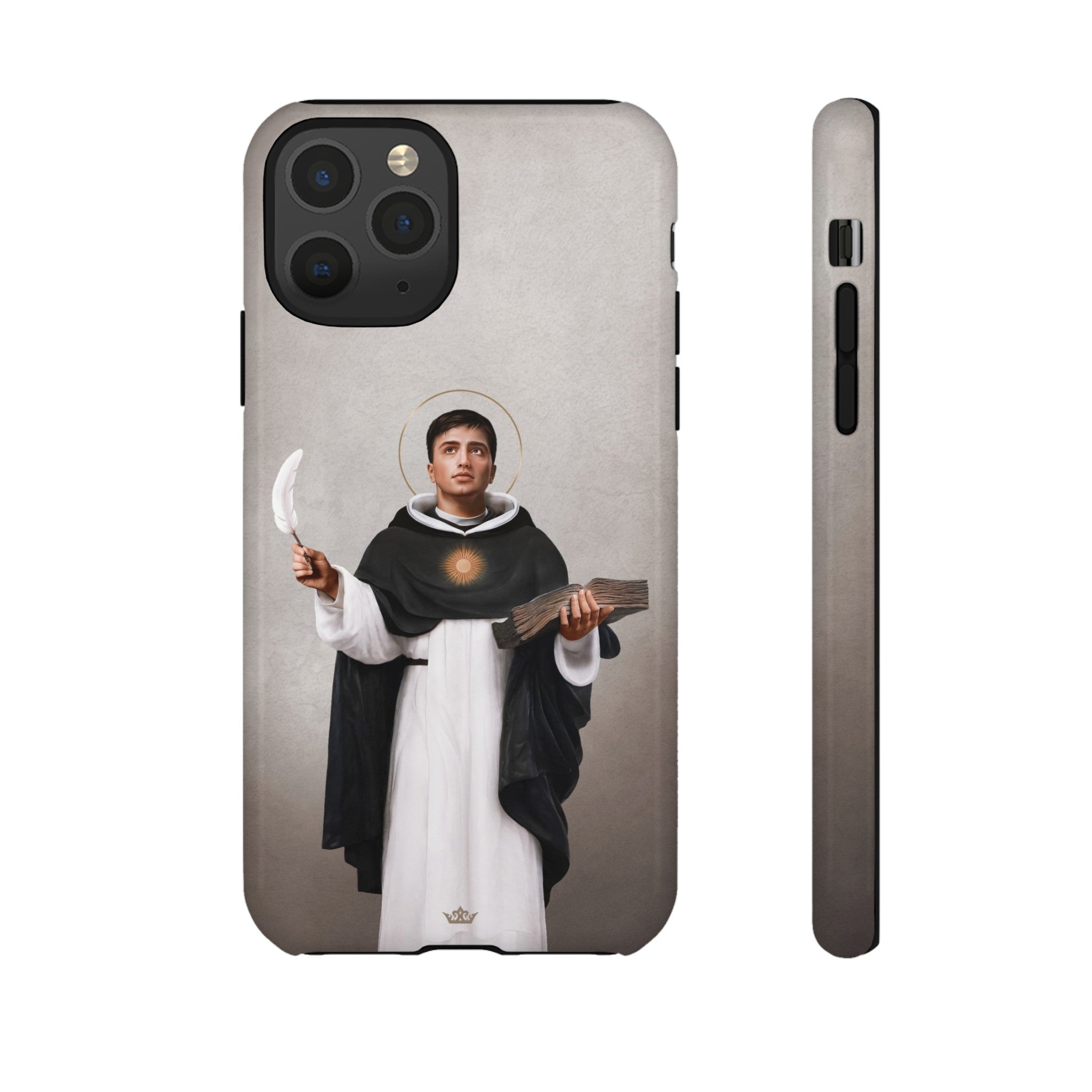 St. Thomas Aquinas Hard Phone Case (Light)