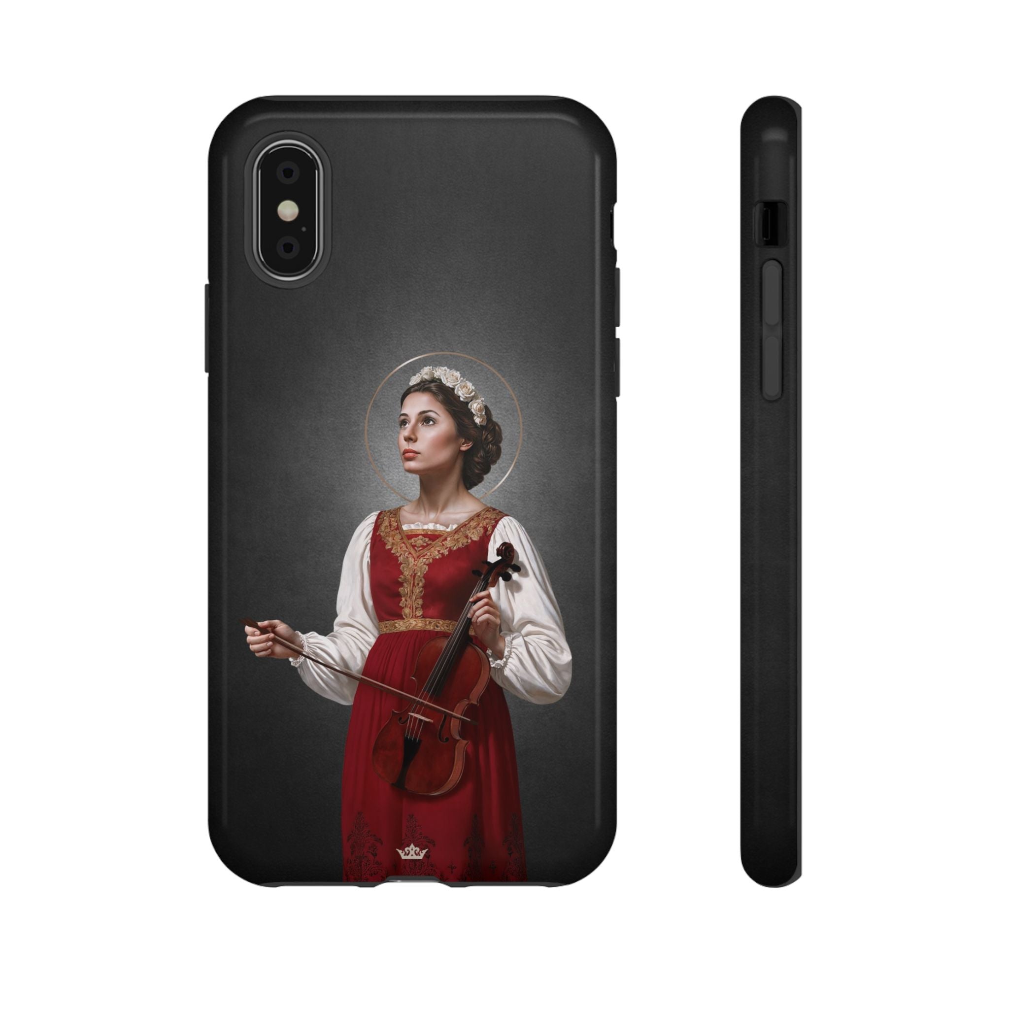 St. Cecilia Hard Phone Case (Dark)