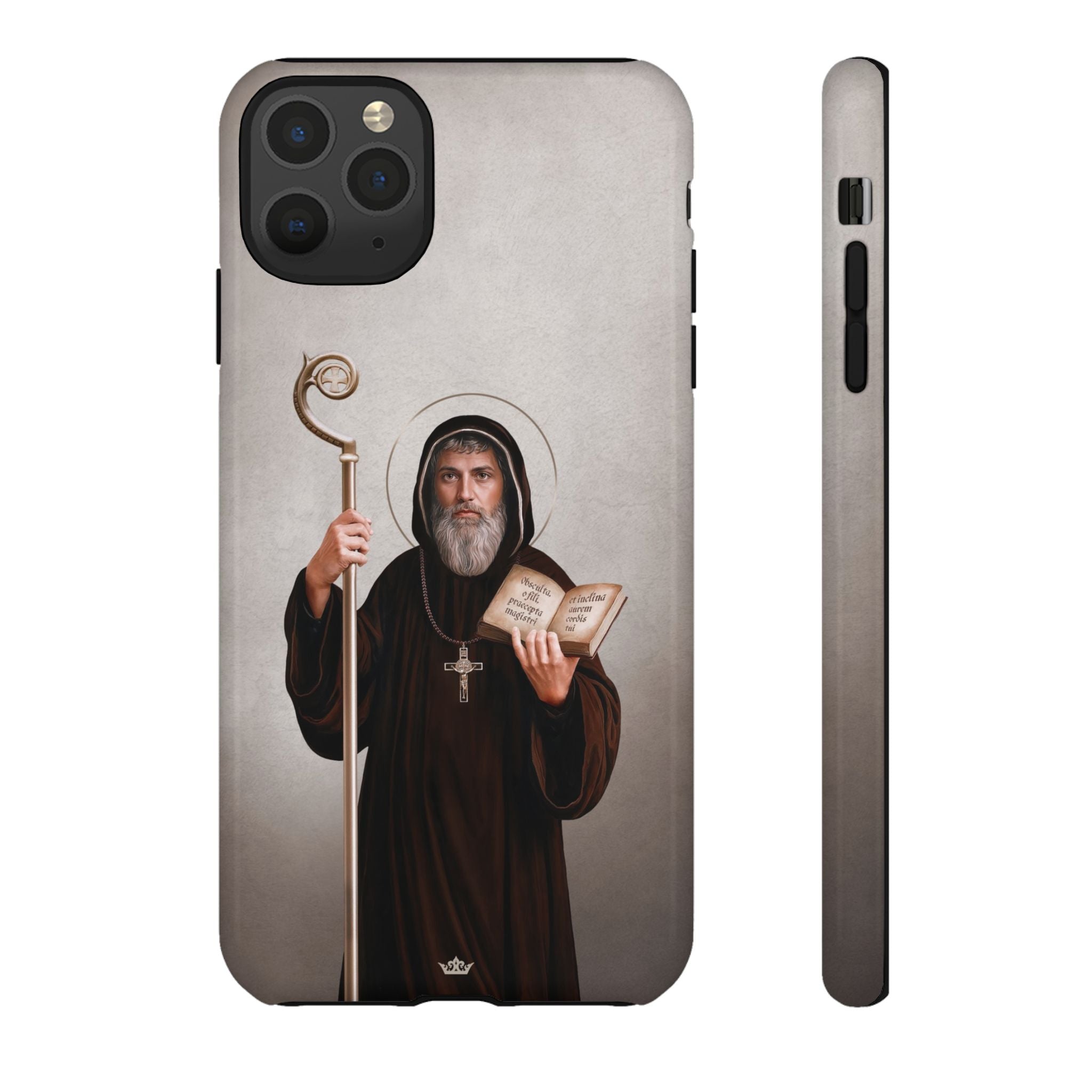 St. Benedict Hard Phone Case (Light)