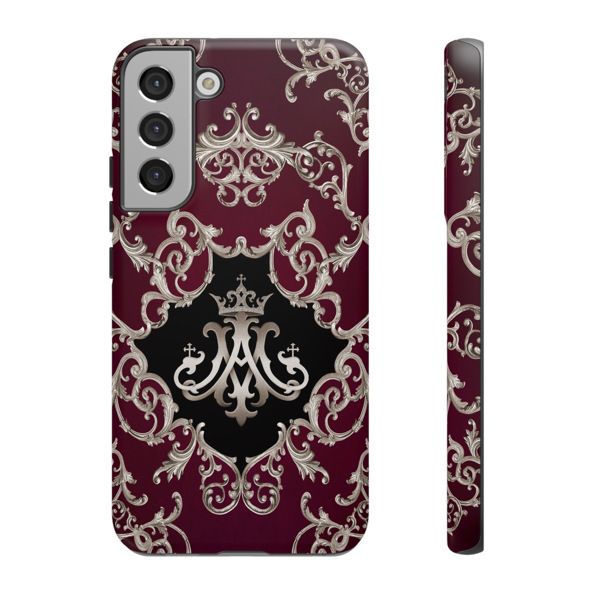 Ave Maria Hard Phone Case (Baroque Mahogany)