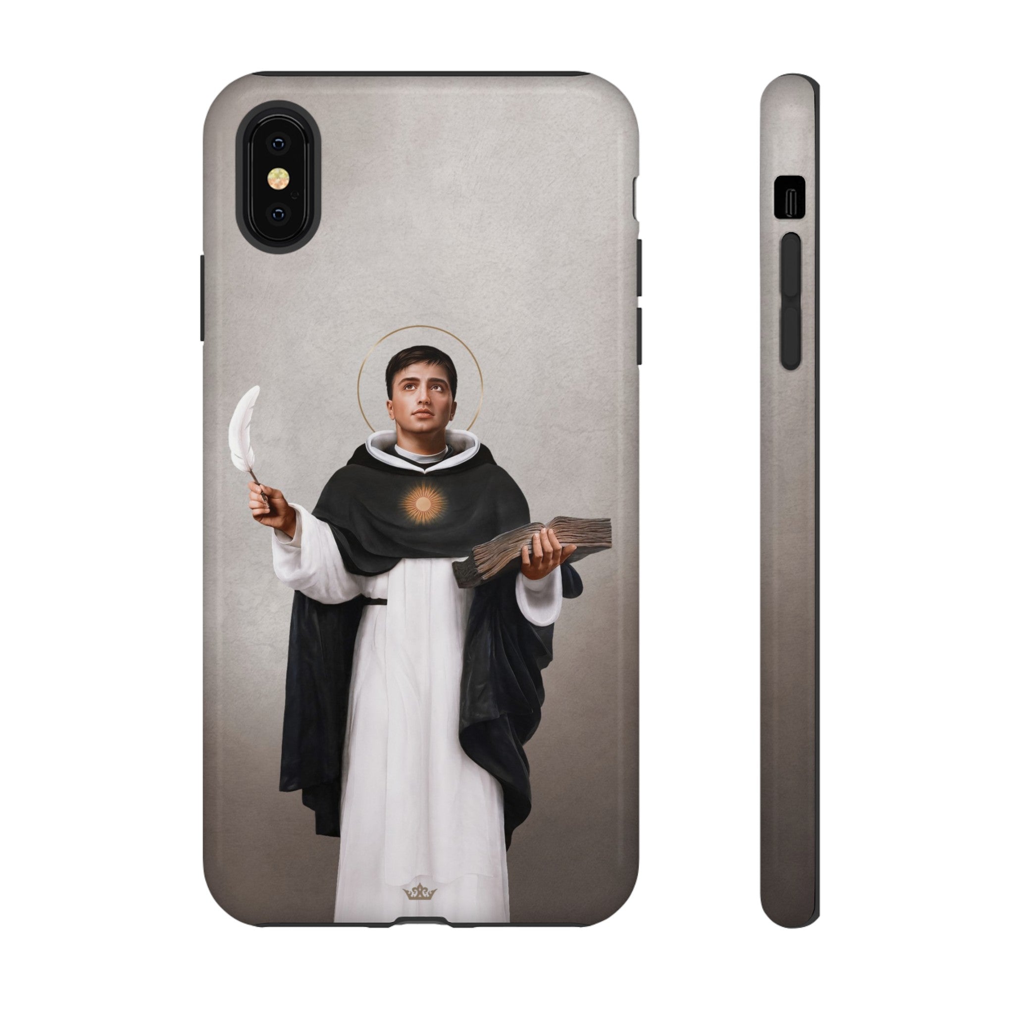 St. Thomas Aquinas Hard Phone Case (Light)