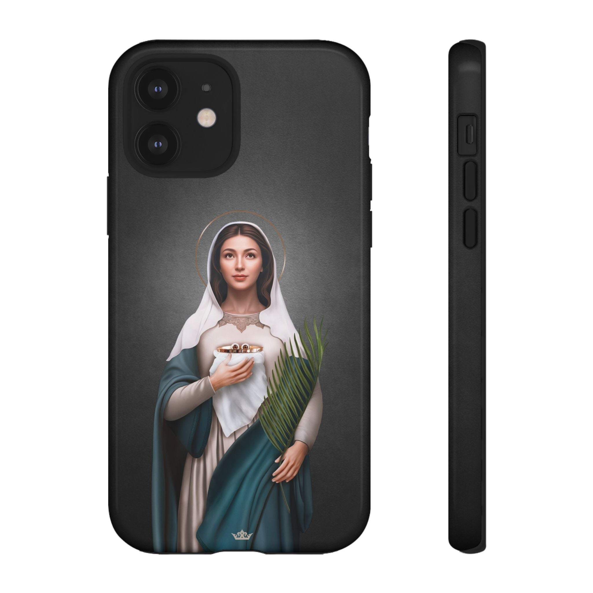 St. Lucy Hard Phone Case (Dark)