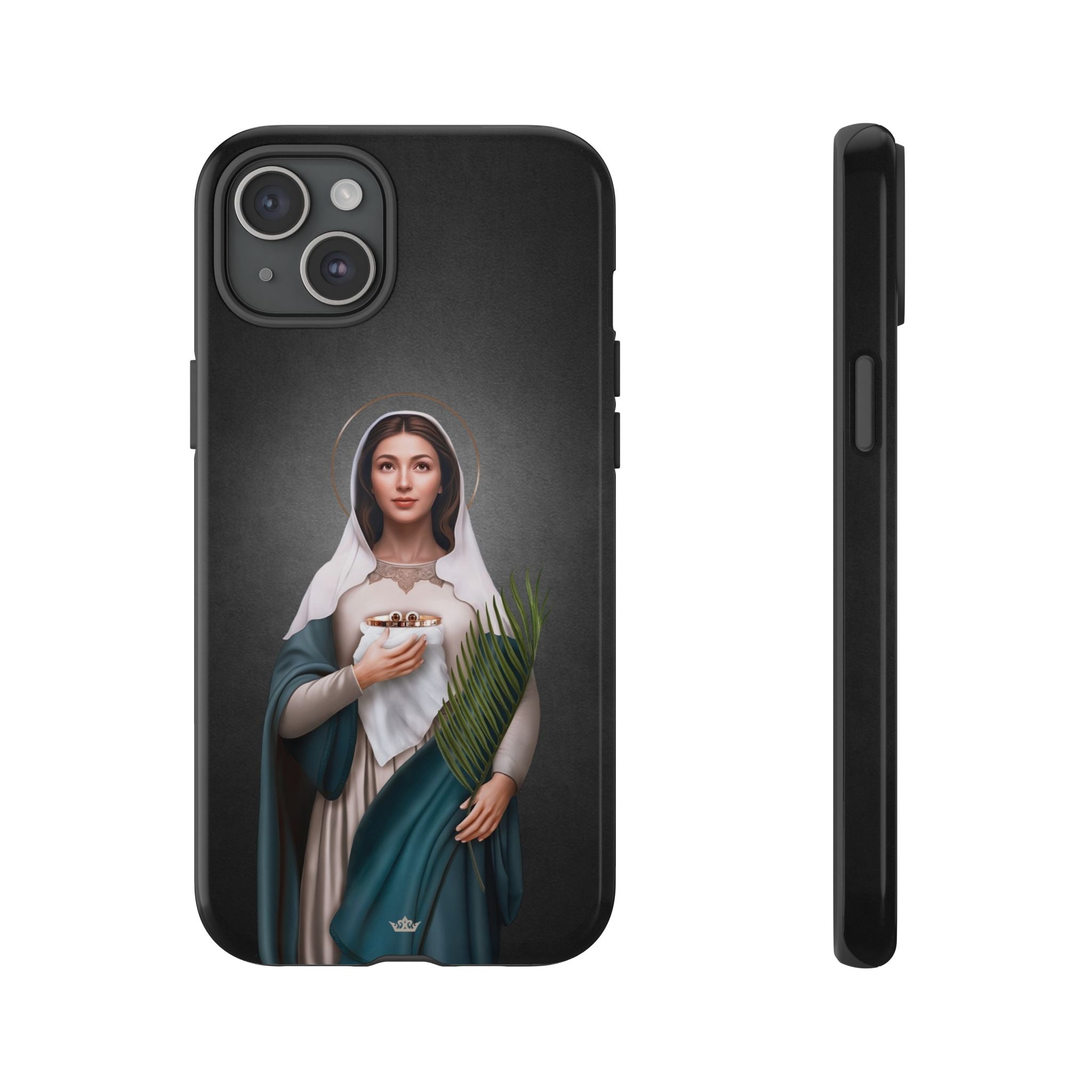 St. Lucy Hard Phone Case (Dark)