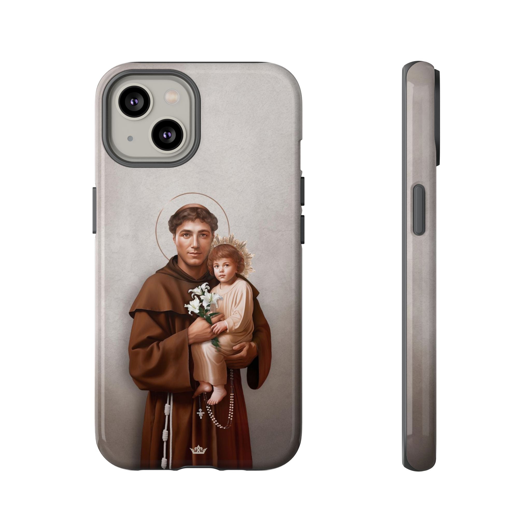 St. Anthony of Padua Hard Phone Case (Light)