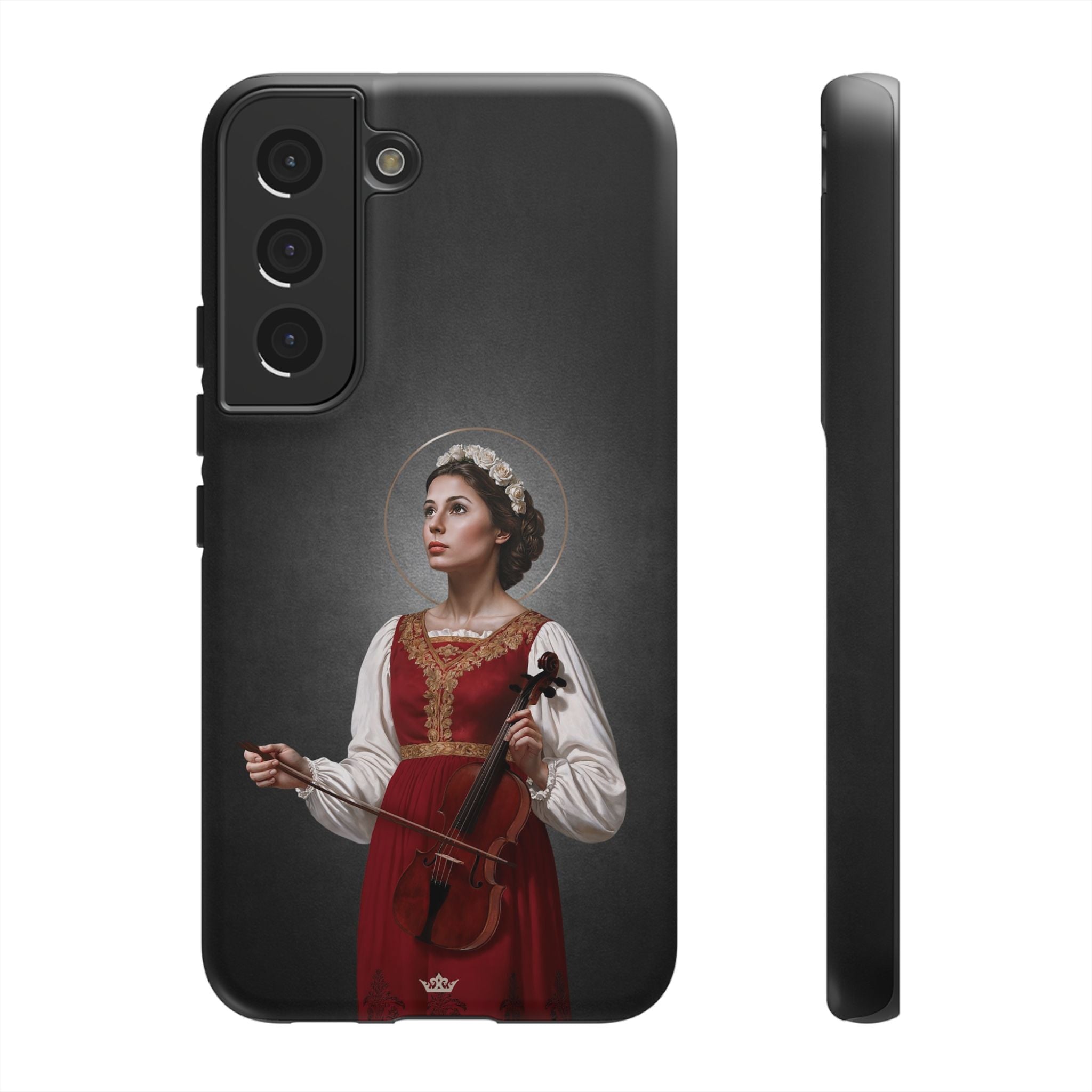 St. Cecilia Hard Phone Case (Dark)