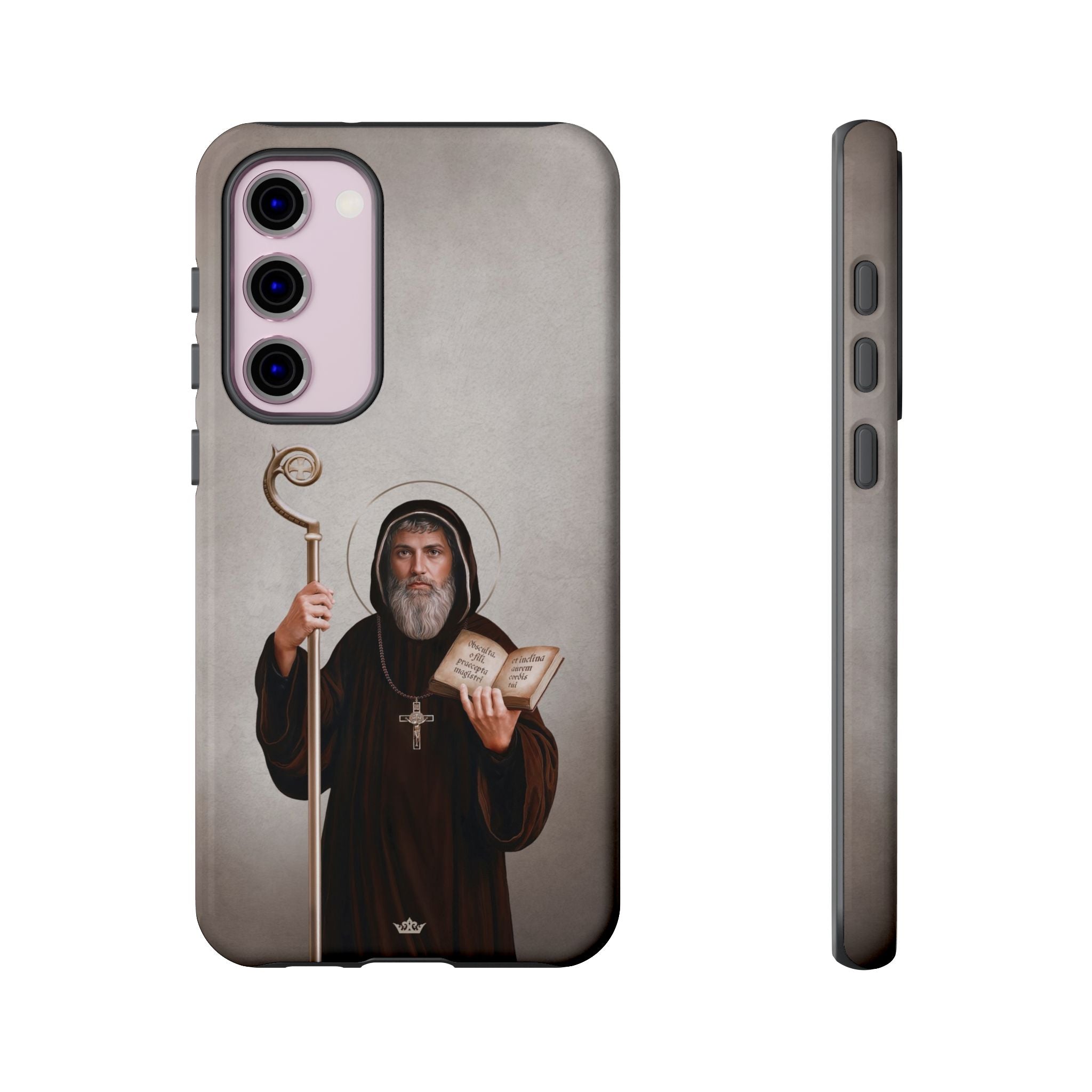 St. Benedict Hard Phone Case (Light)