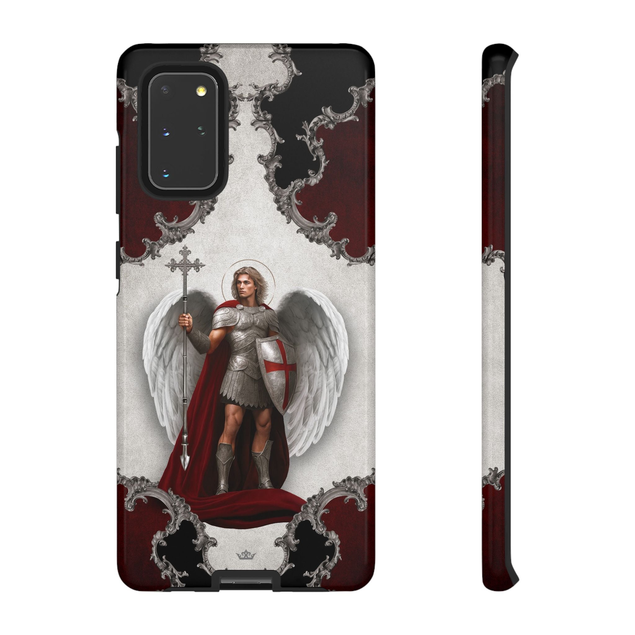 St. Michael the Archangel Victorious Hard Phone Case (Baroque)