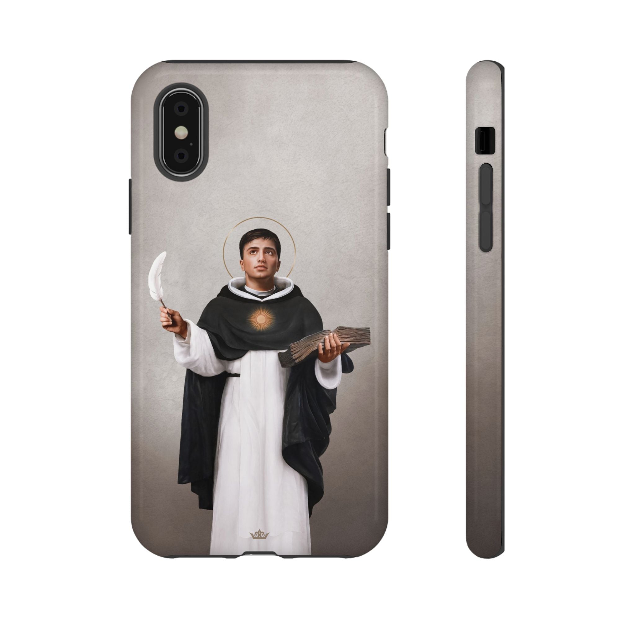 St. Thomas Aquinas Hard Phone Case (Light)