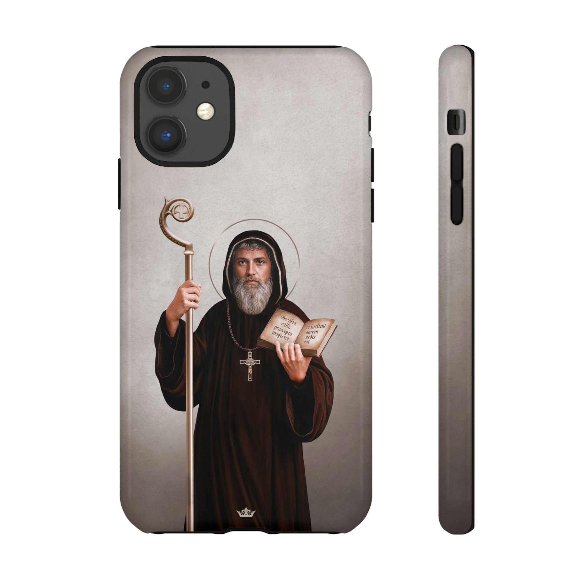 St. Benedict Hard Phone Case (Light)