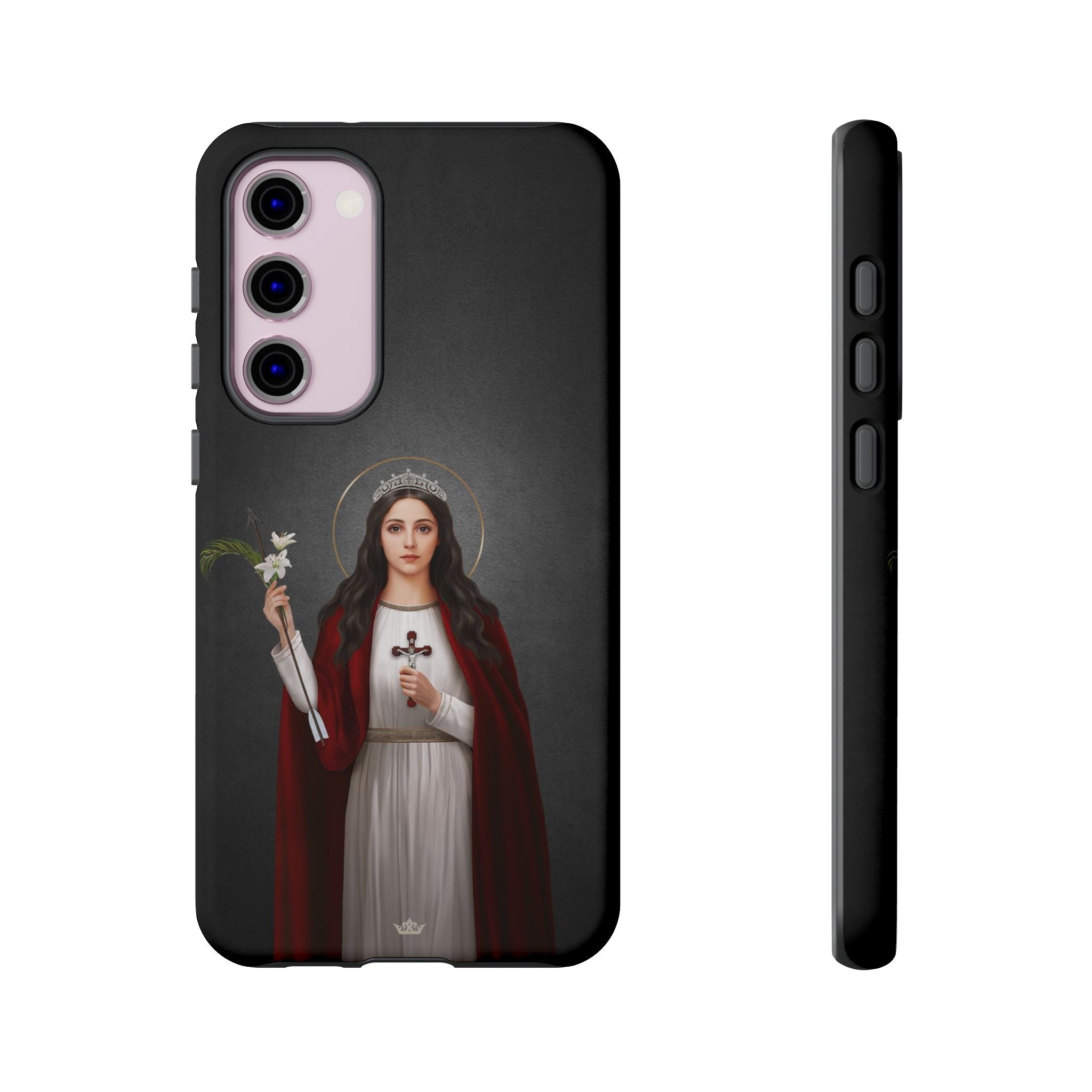 St. Philomena Hard Phone Case (Dark)